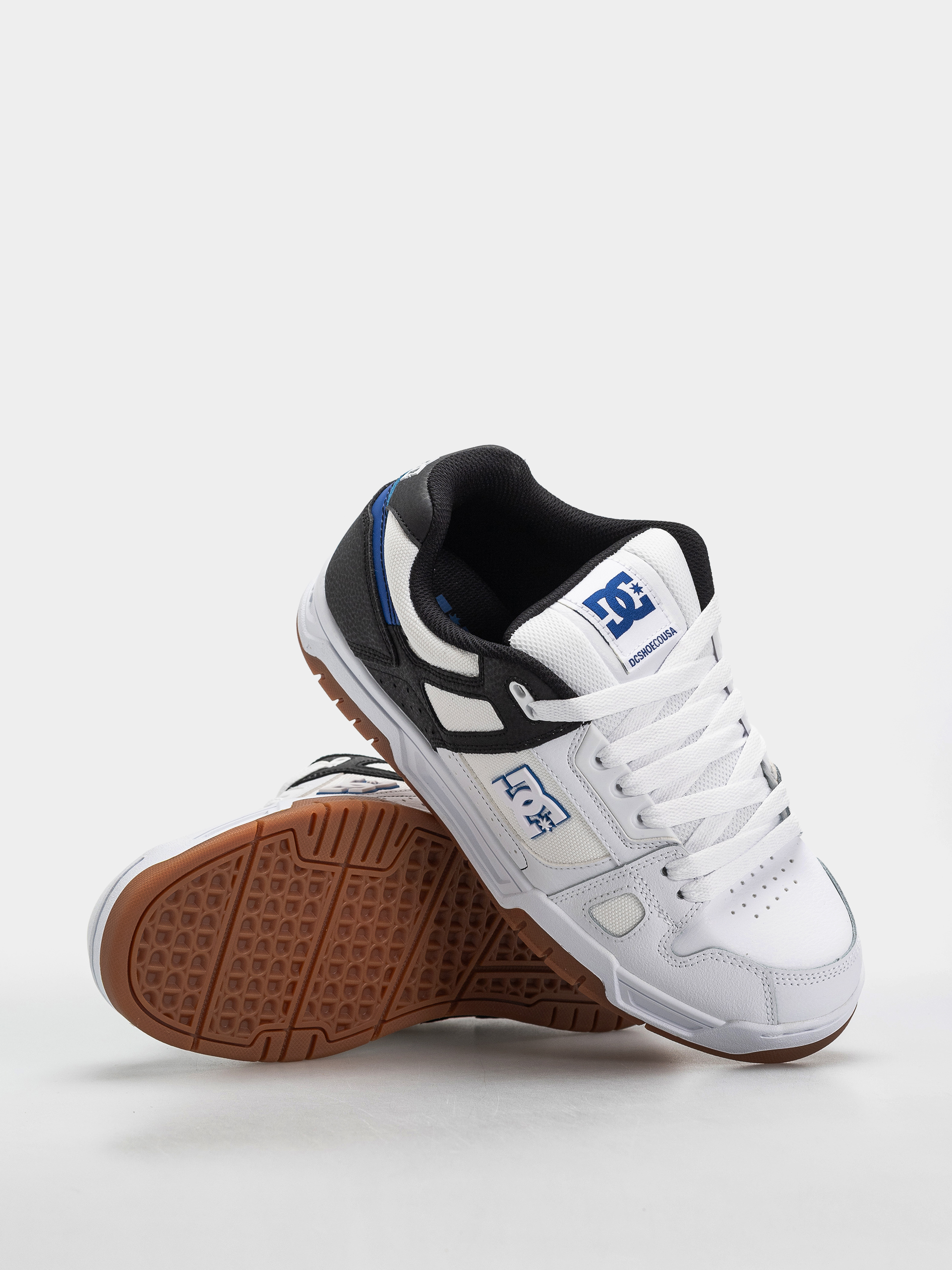 Boty DC Stag (white/black/blue)