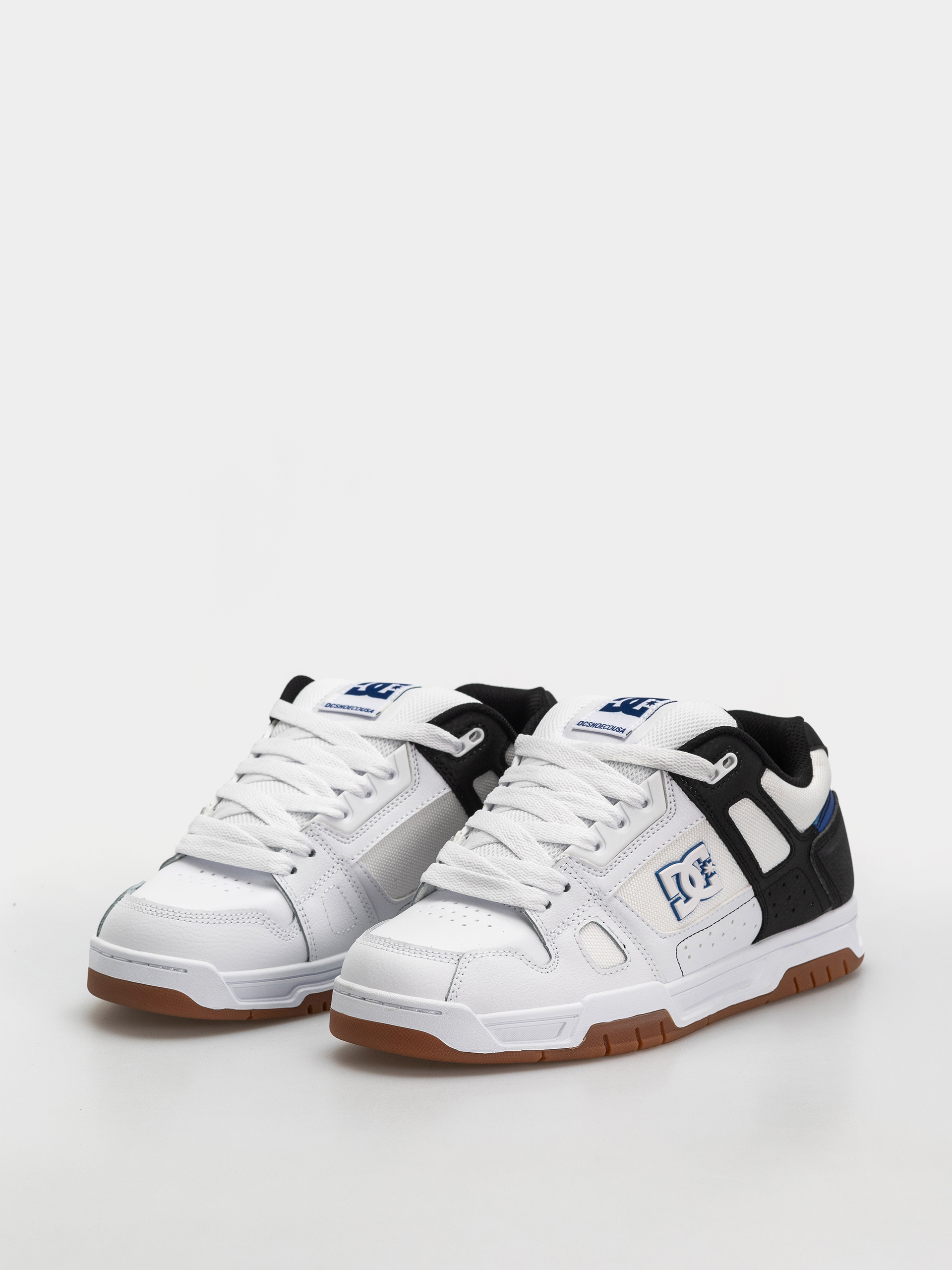 Boty DC Stag (white/black/blue)