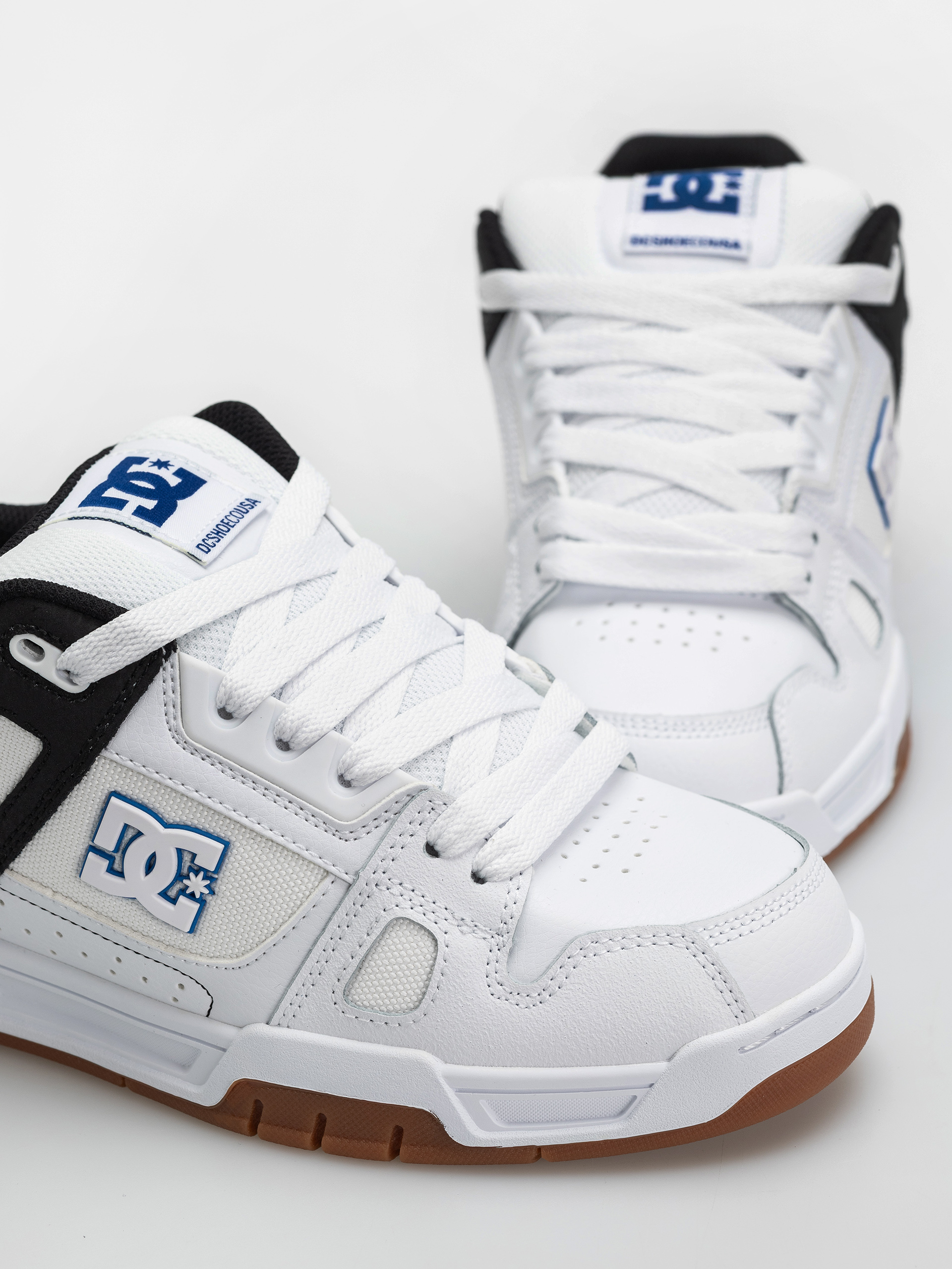 Boty DC Stag (white/black/blue)