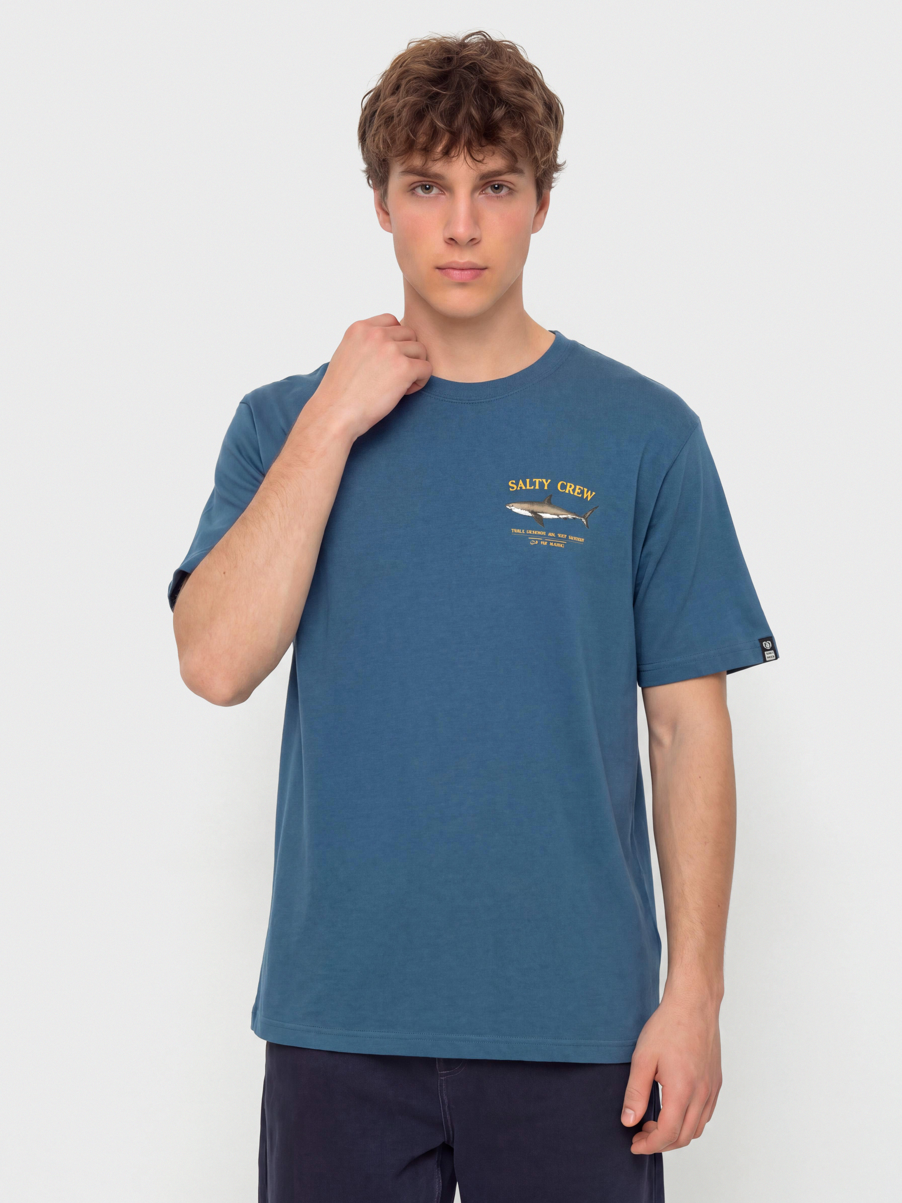 Tričko Salty Crew Bruce (cast blue)