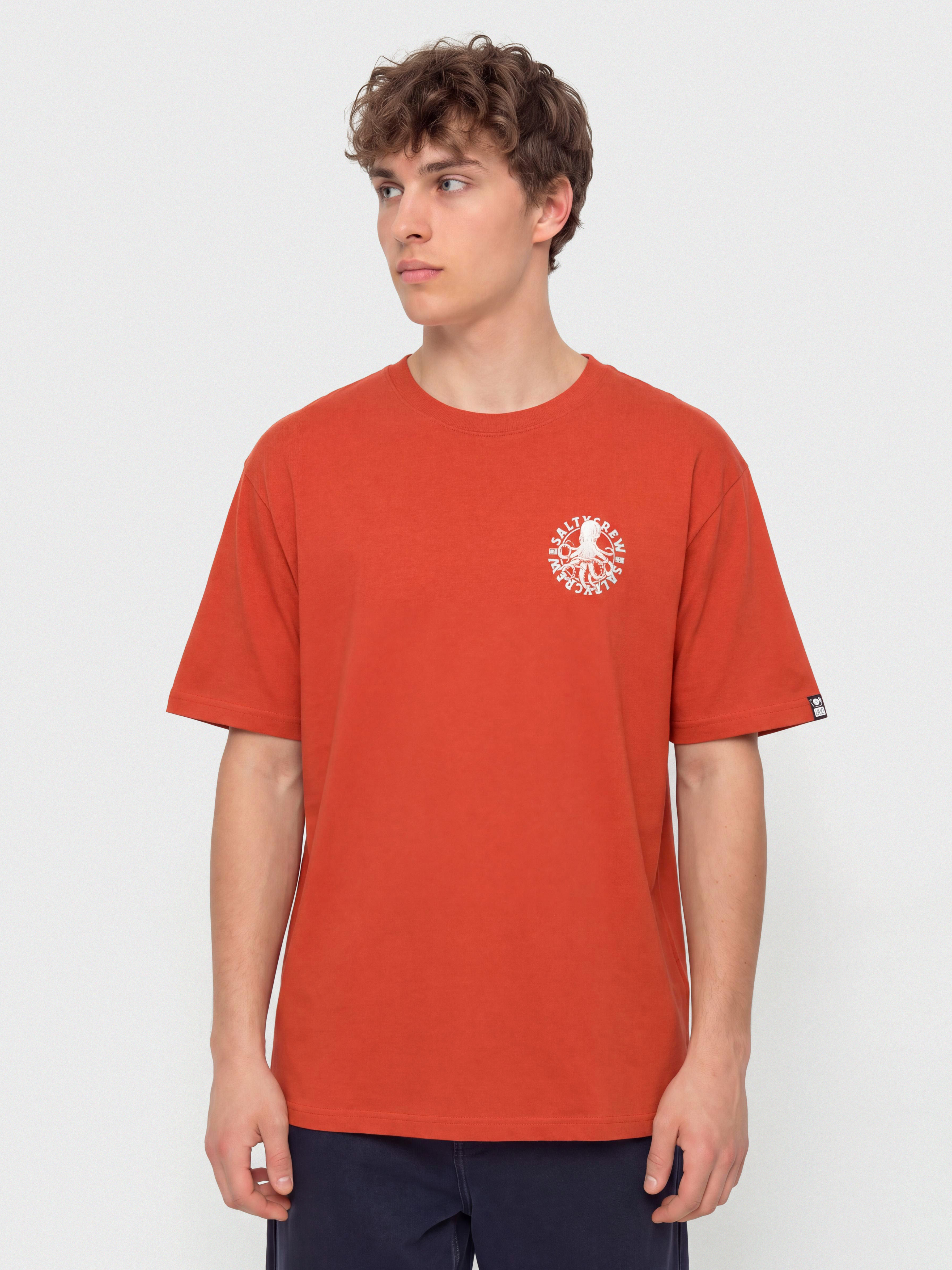 Tričko Salty Crew Tentacles (washed red)