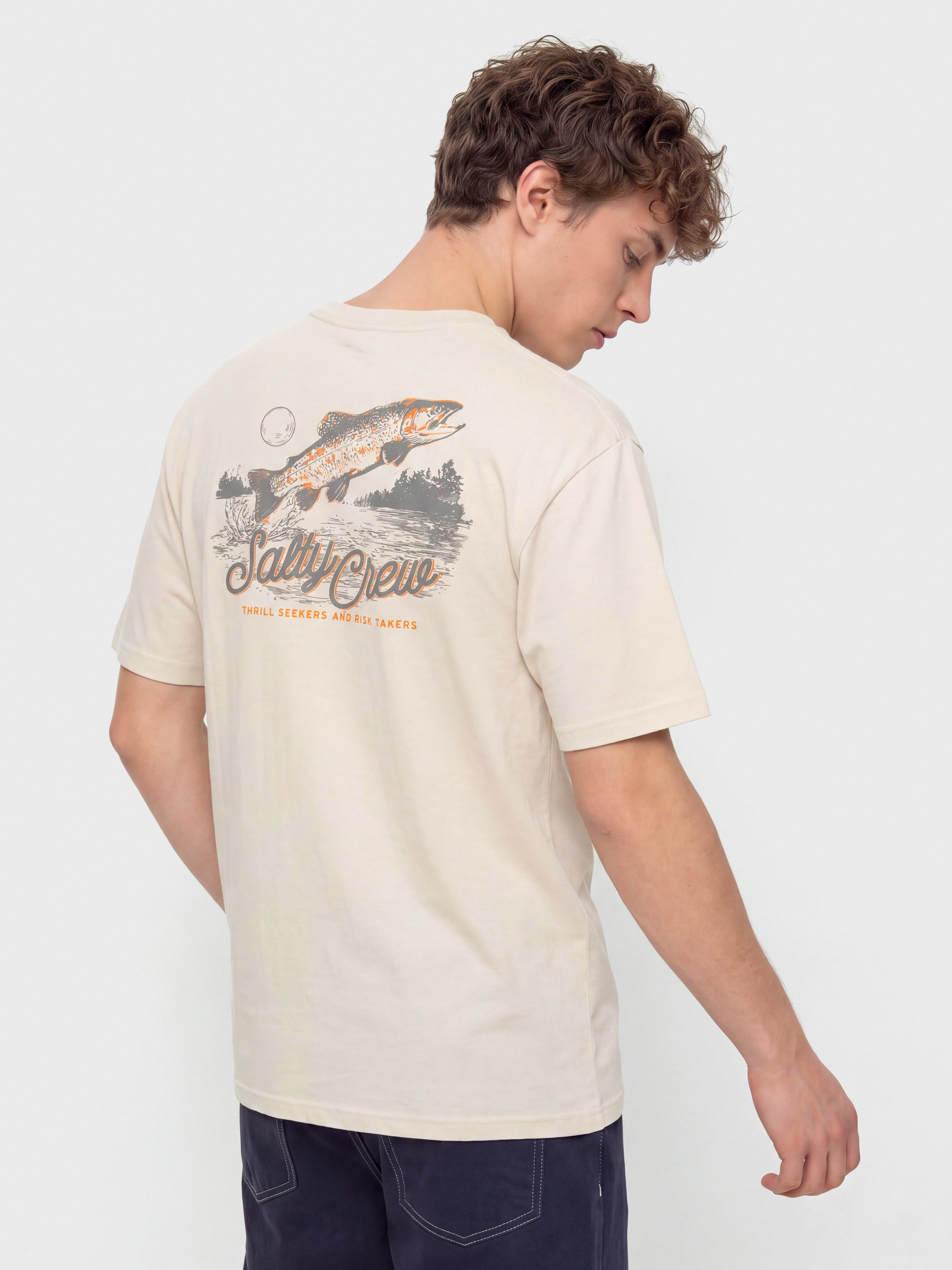 Tričko Salty Crew Fish Fest (moonbeam)