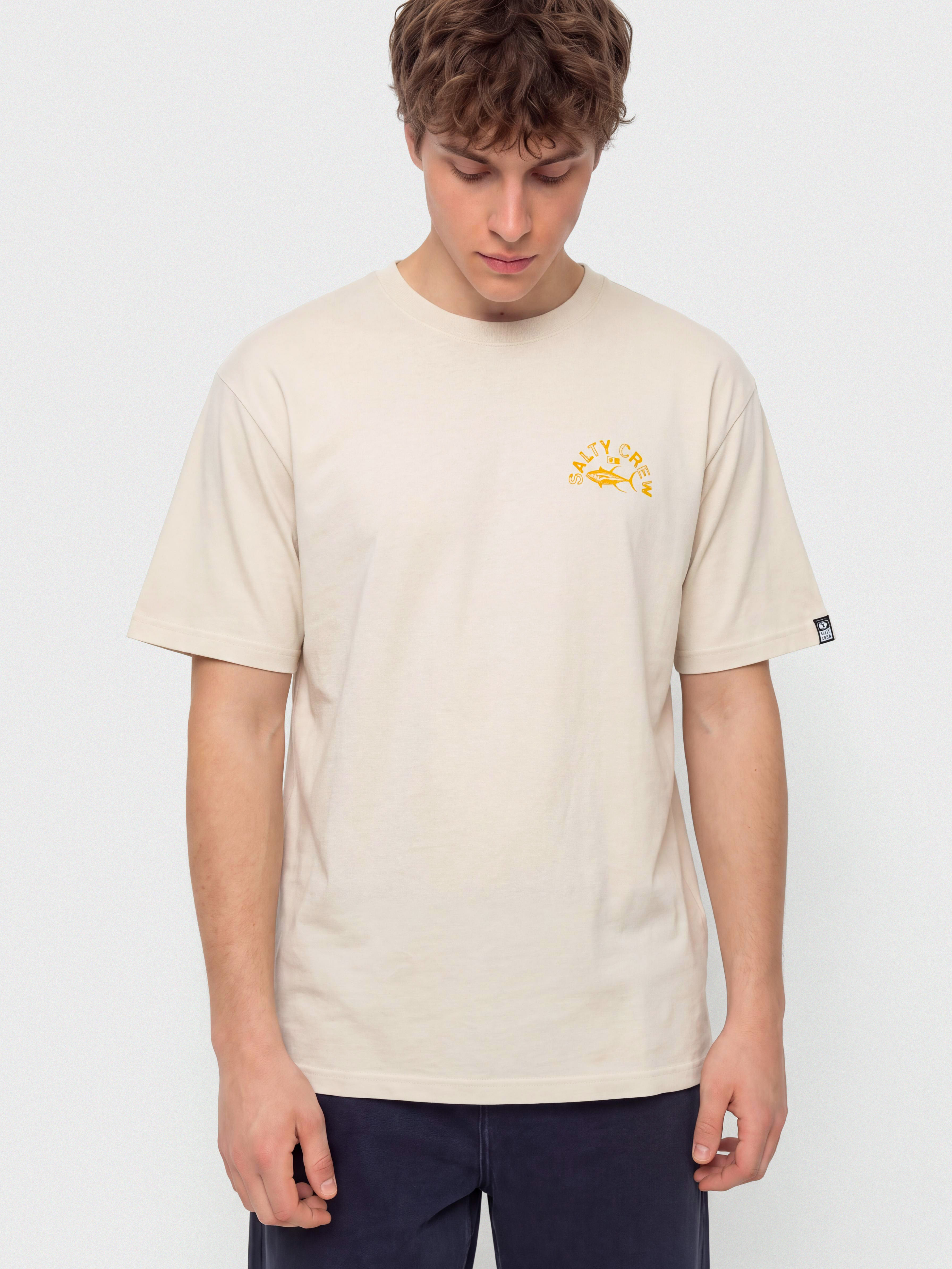 Tričko Salty Crew Stamped Classic (moonbeam)