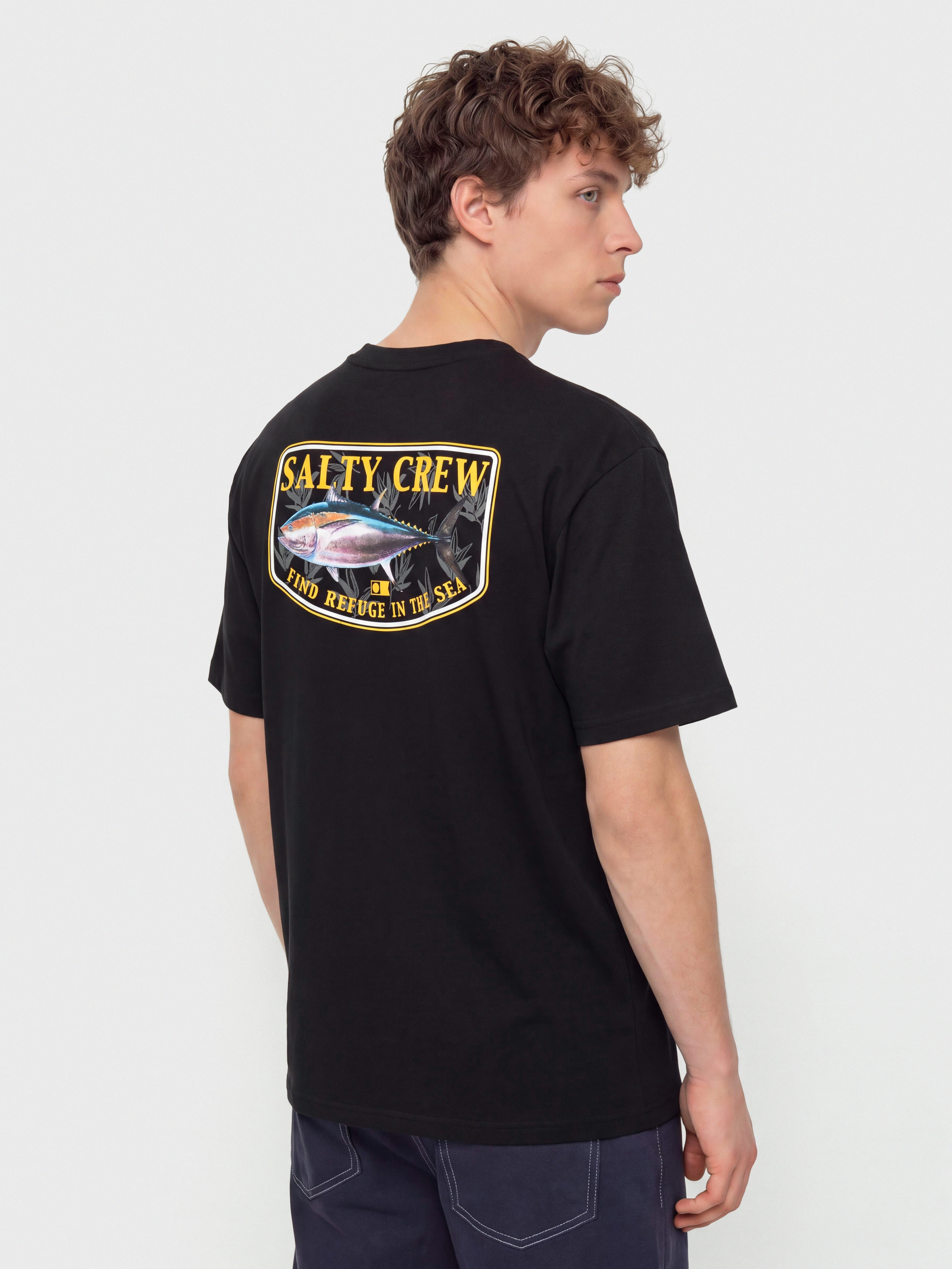 Tričko Salty Crew Big Blue Fill (black)