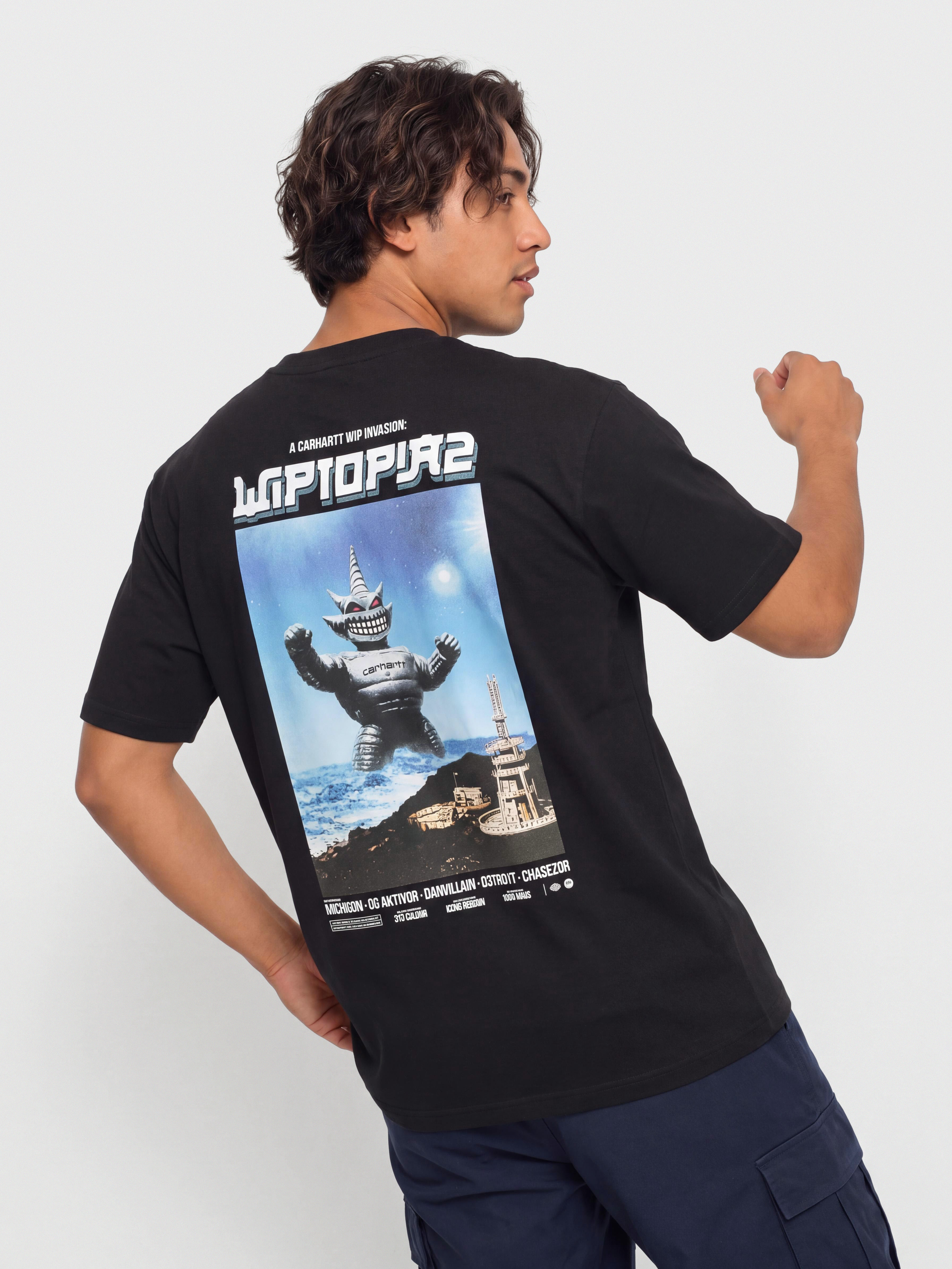Tričko Carhartt WIP Wiptopia II (black)