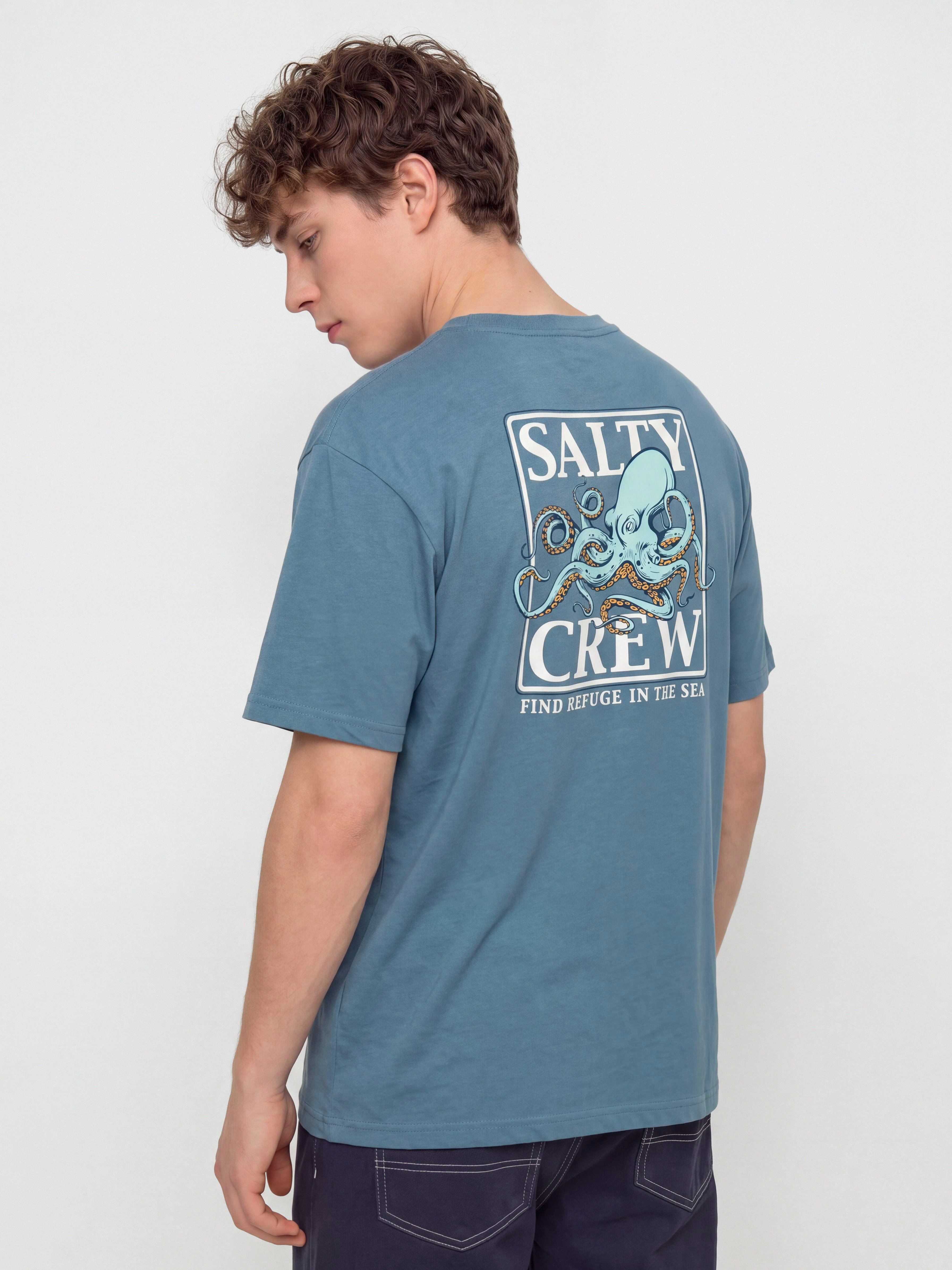 Tričko Salty Crew Ink Slinger (slate)