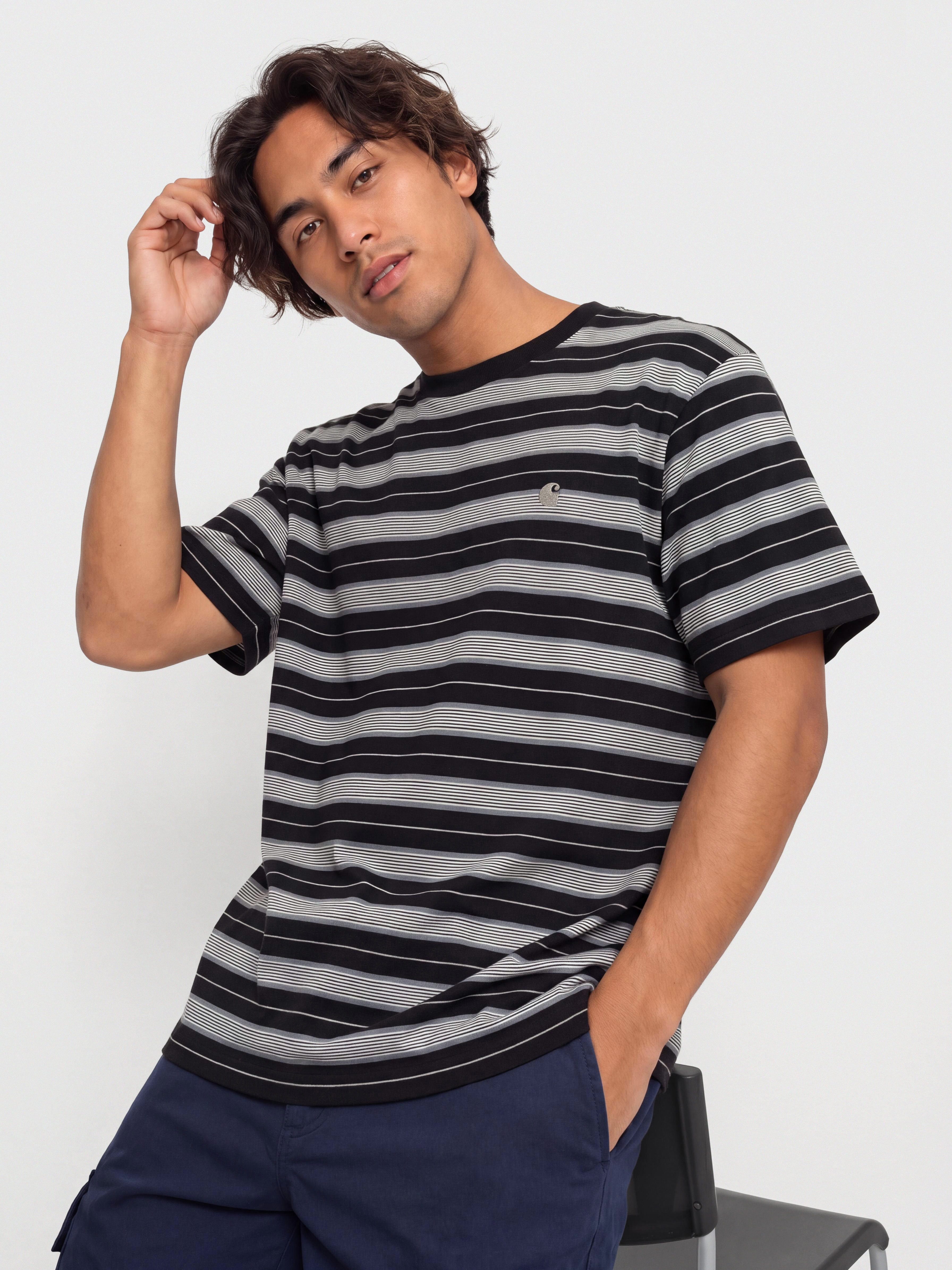Triu010dko Carhartt WIP Bronson (bronson stripe black)