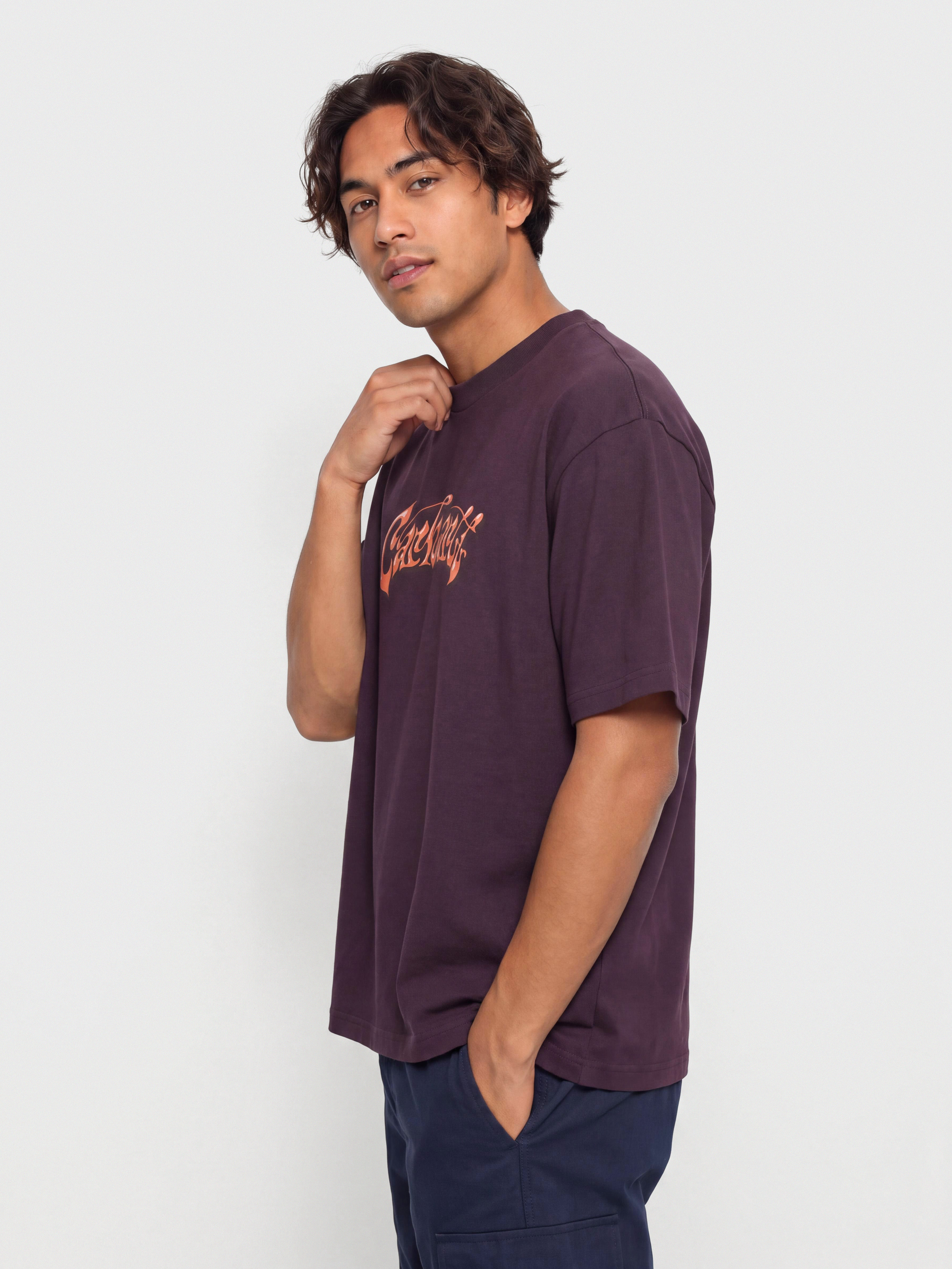 Tričko Carhartt WIP Booger (cozy purple)