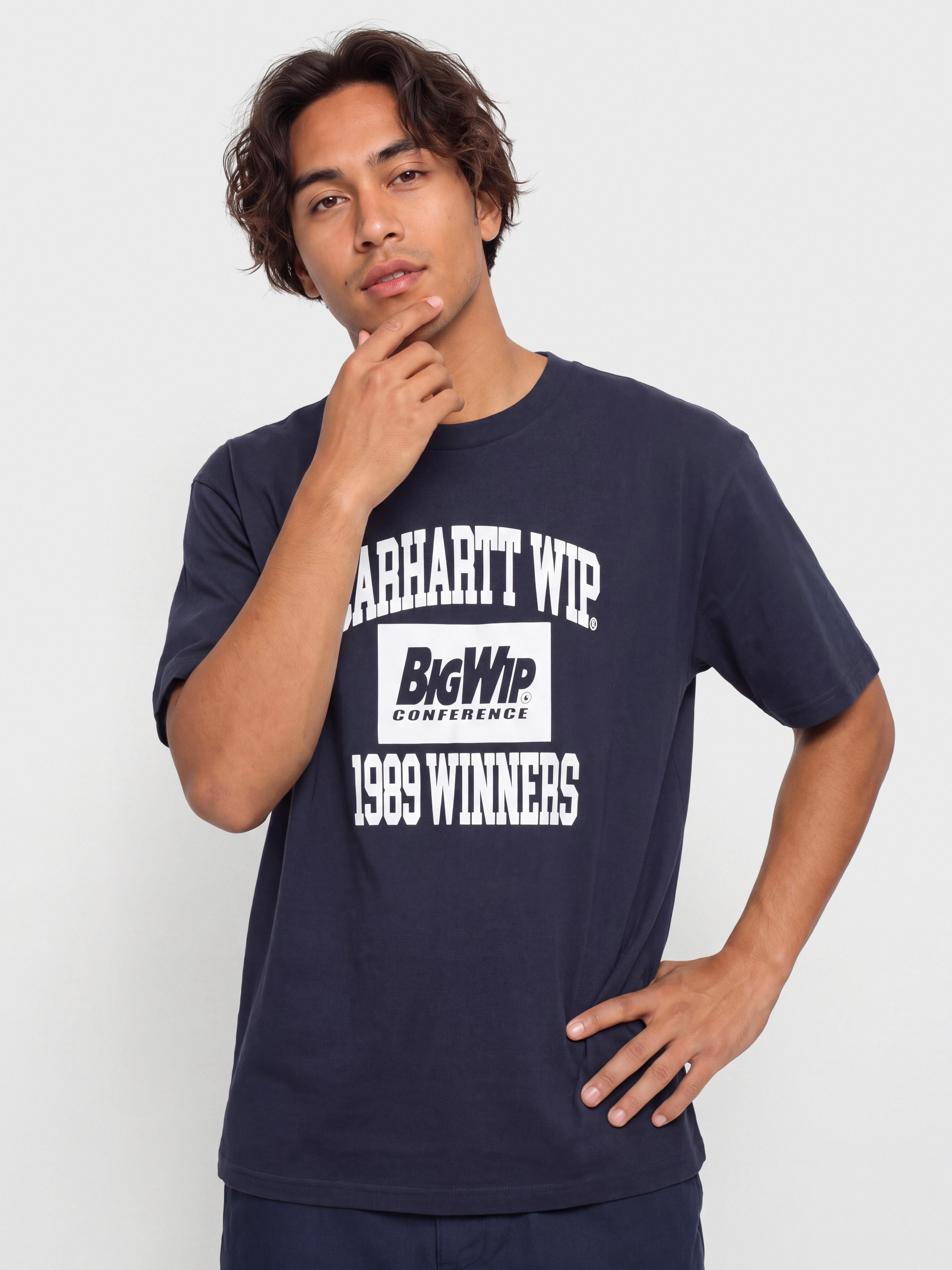 Tričko Carhartt WIP 1989 Winners (dark navy/heavy stone wash)