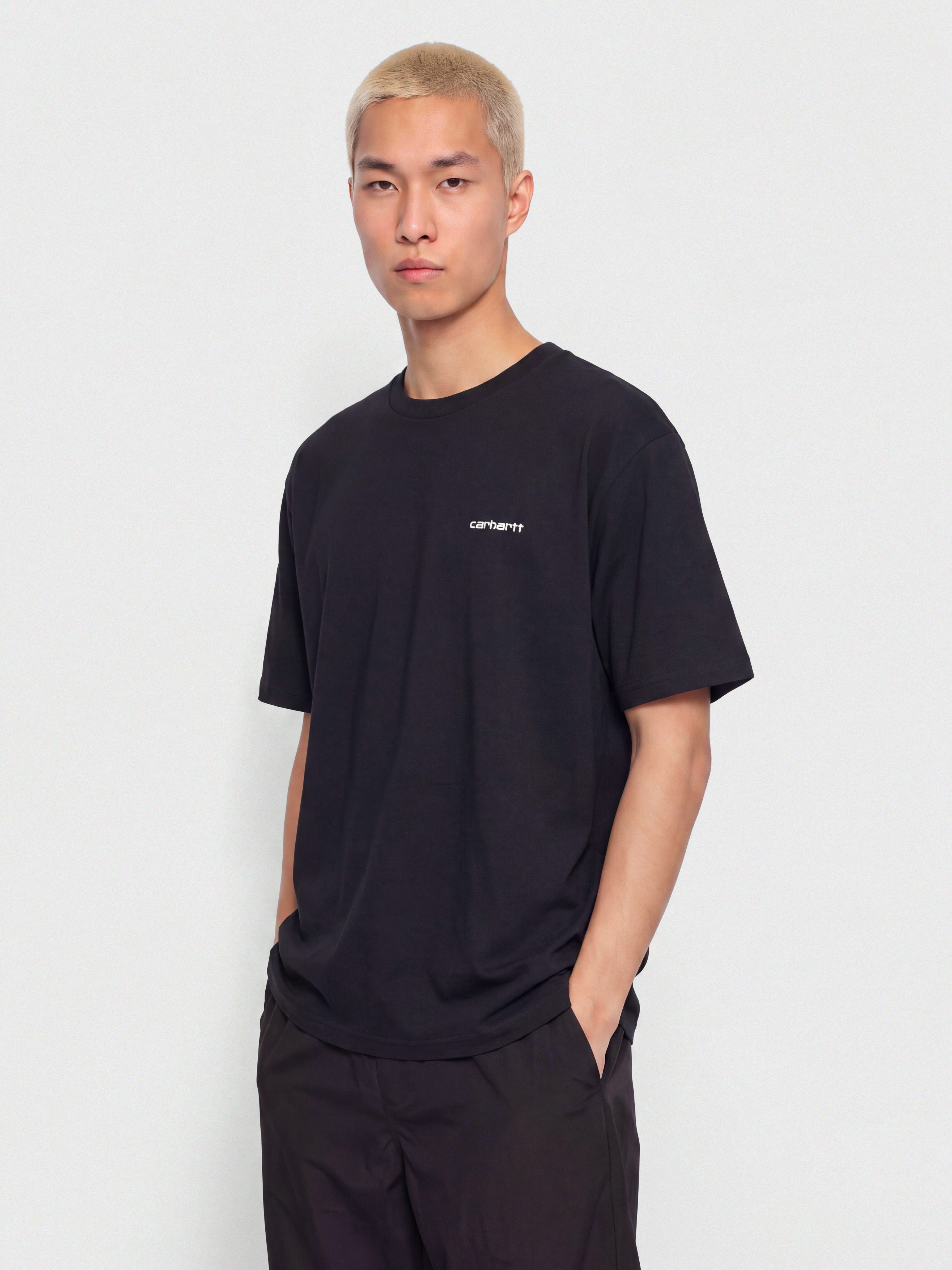 Triu010dko Carhartt WIP Script Embroidery (dark navy/white)