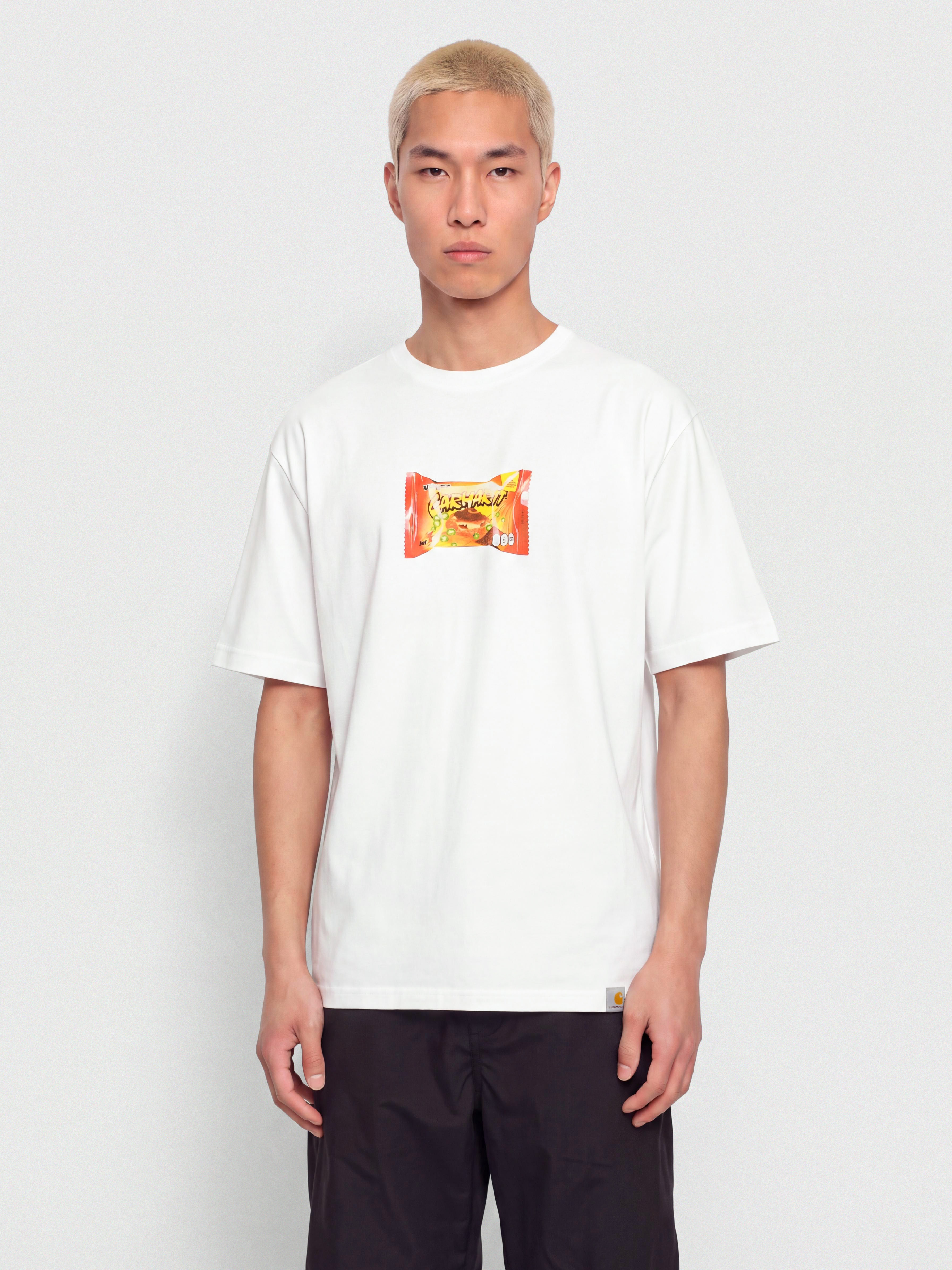 Tričko Carhartt WIP Road Side Snack (white)