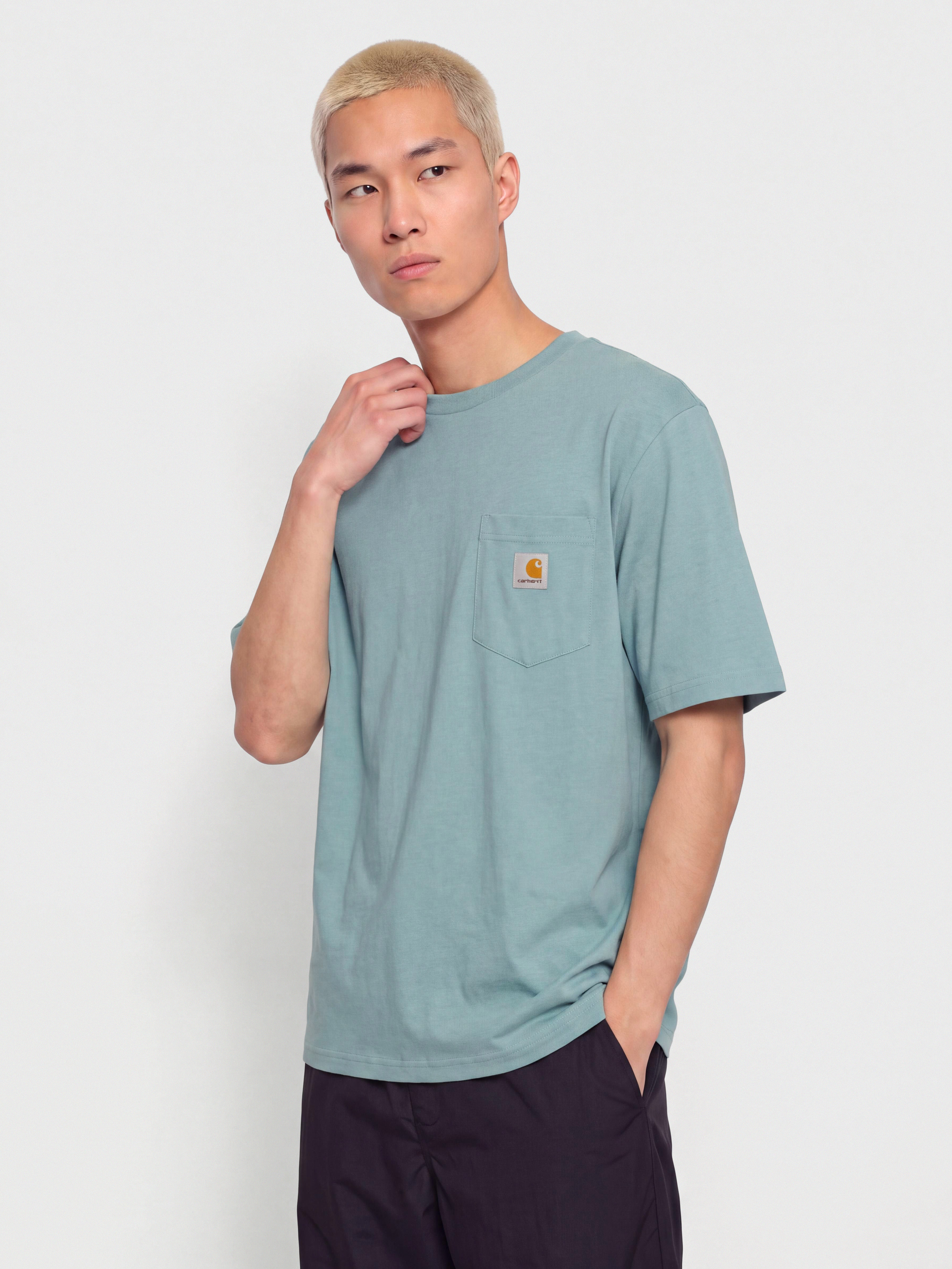 Tričko Carhartt WIP Pocket (citadel)