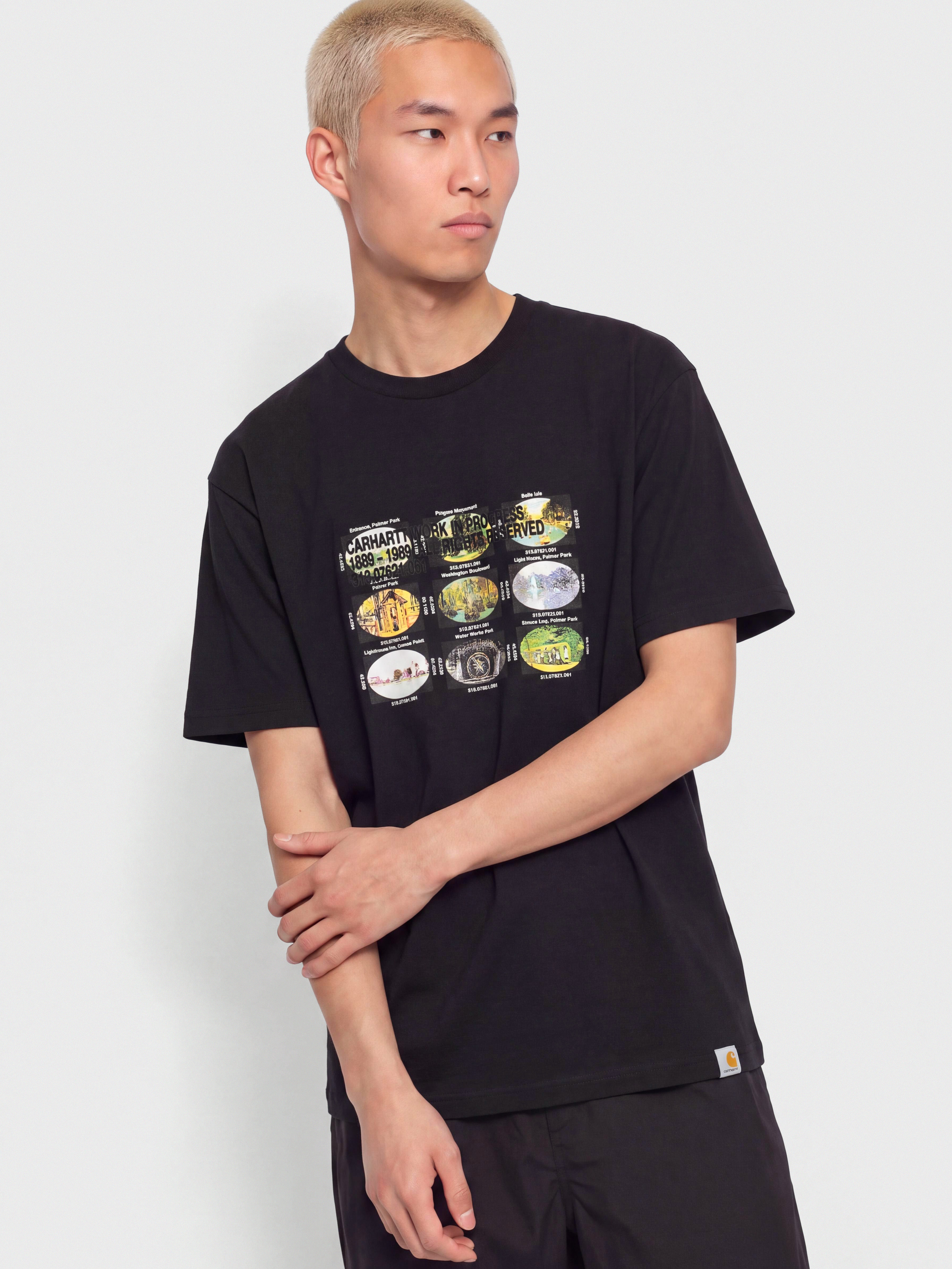 Tričko Carhartt WIP Coordinates (black)
