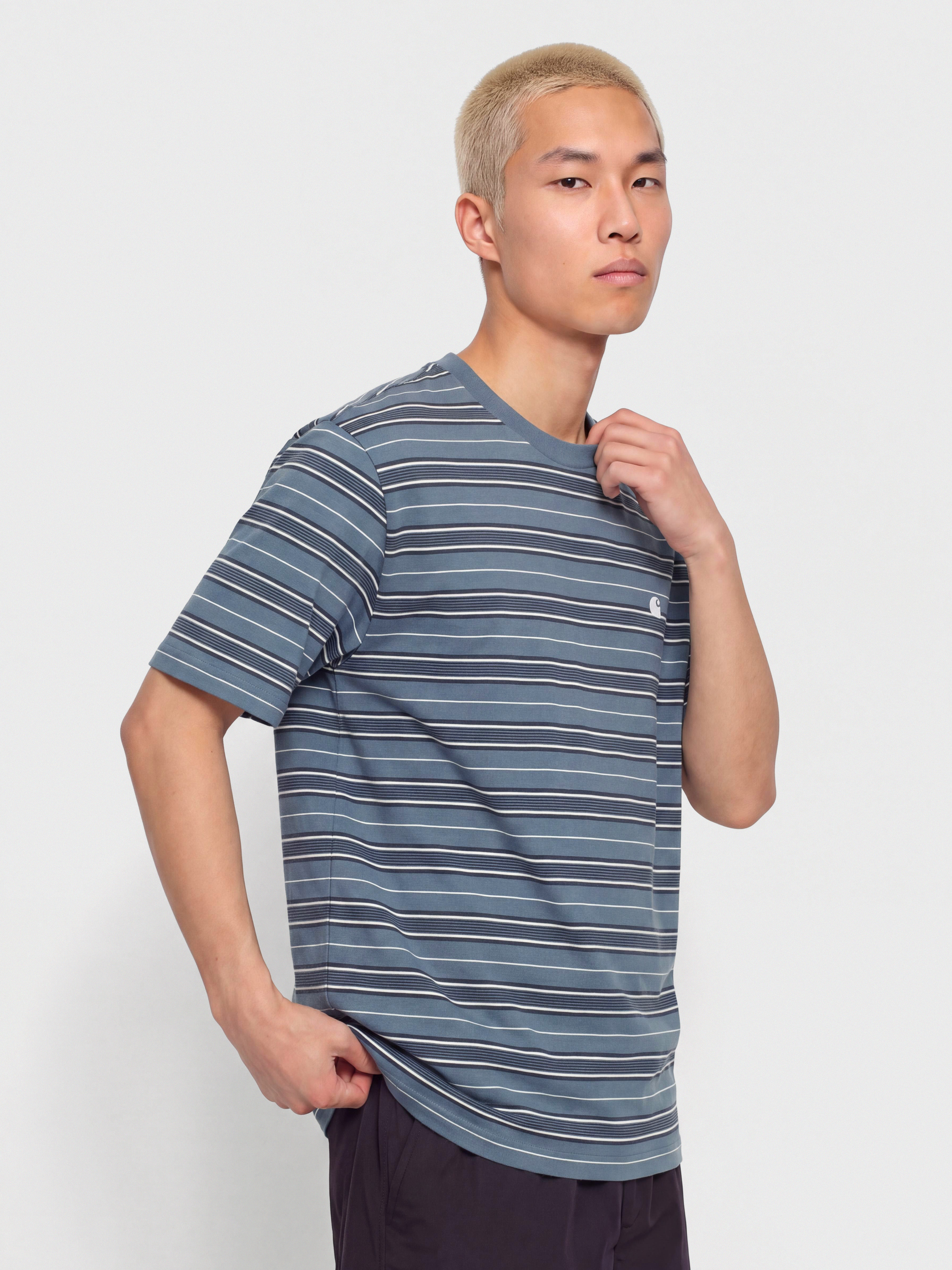 Tričko Carhartt WIP Bronson (bronson stripe icesheet)