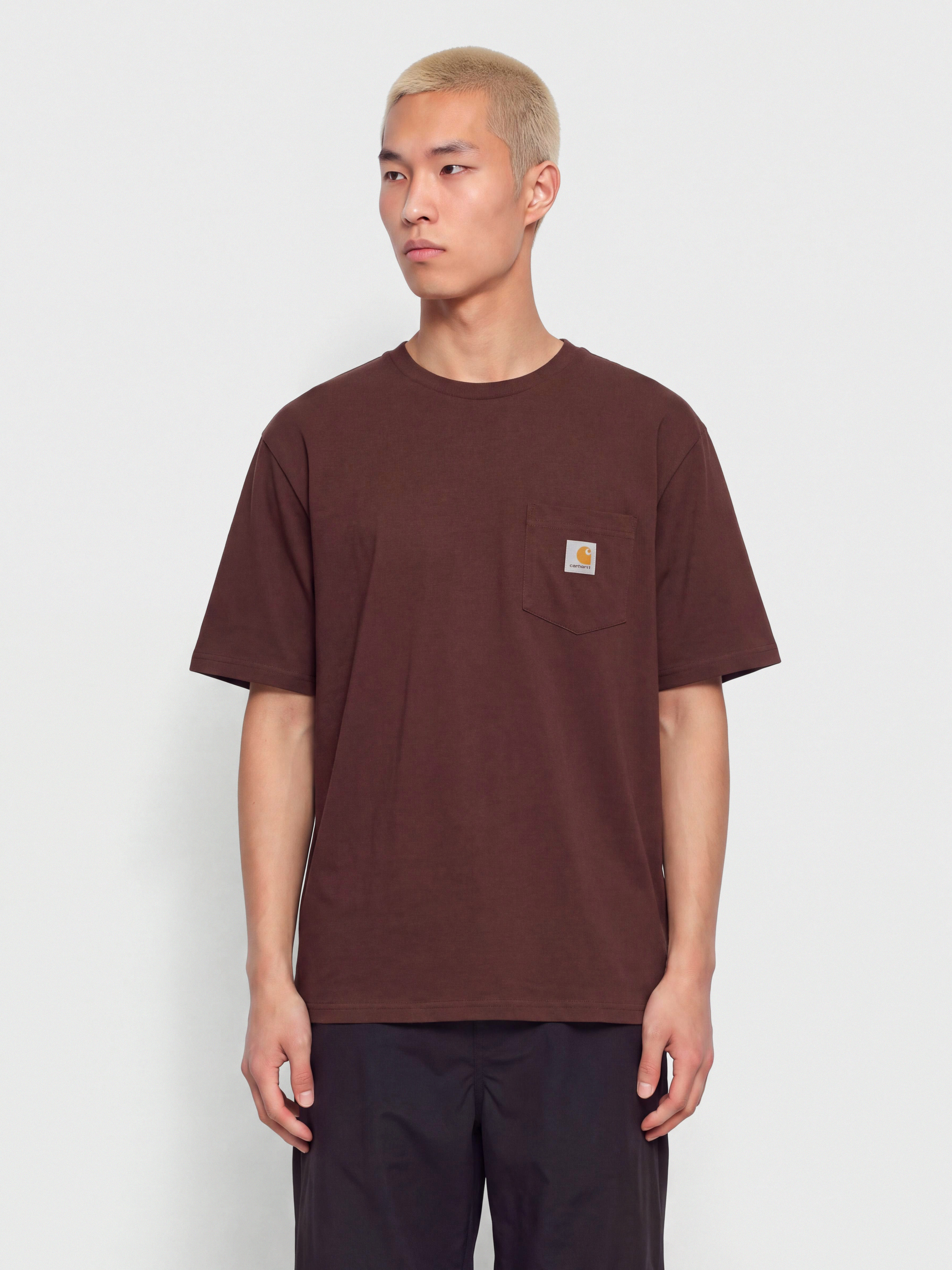 Tričko Carhartt WIP Pocket (amarone)