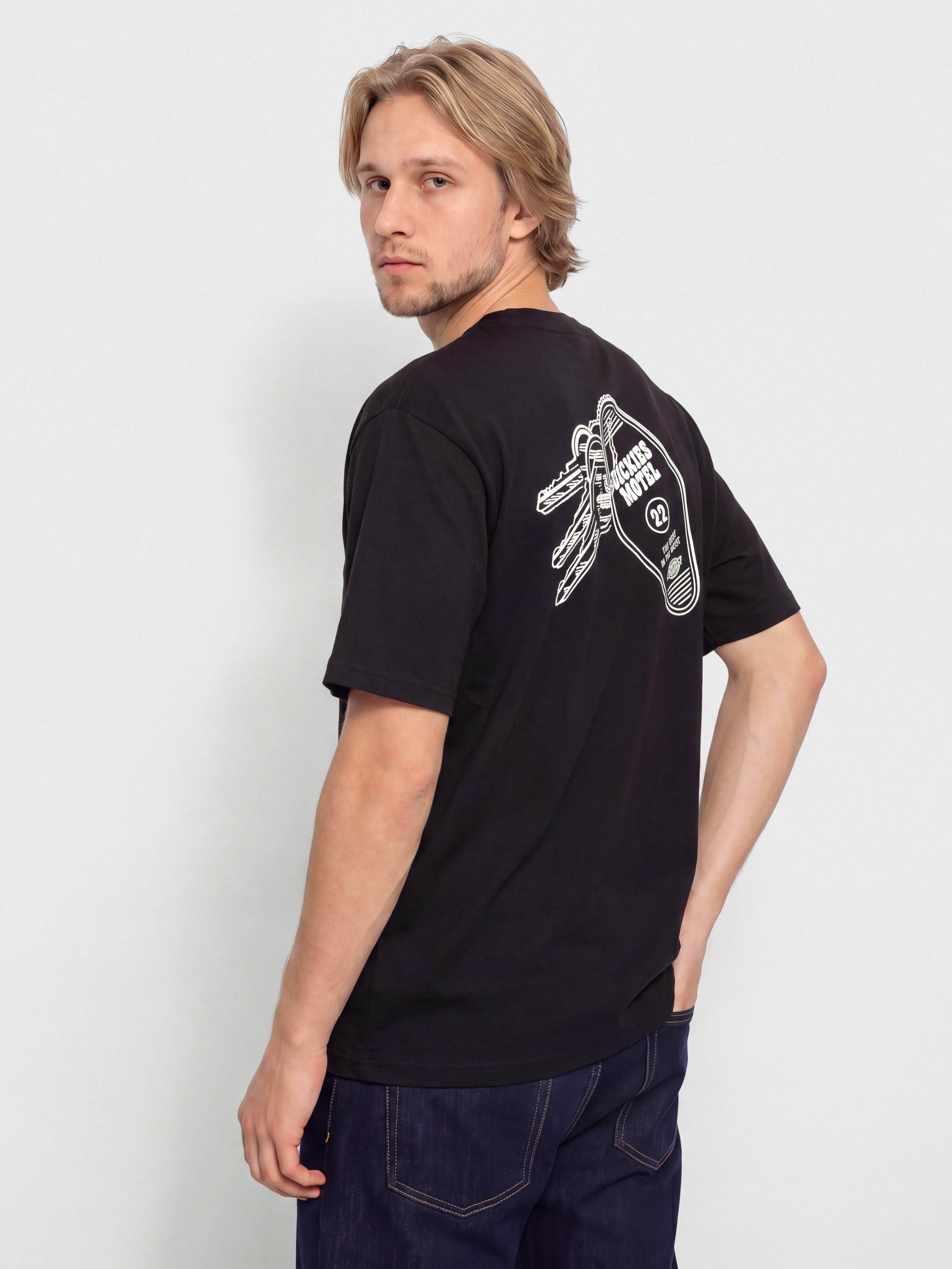 Tričko Dickies Plain City (black)