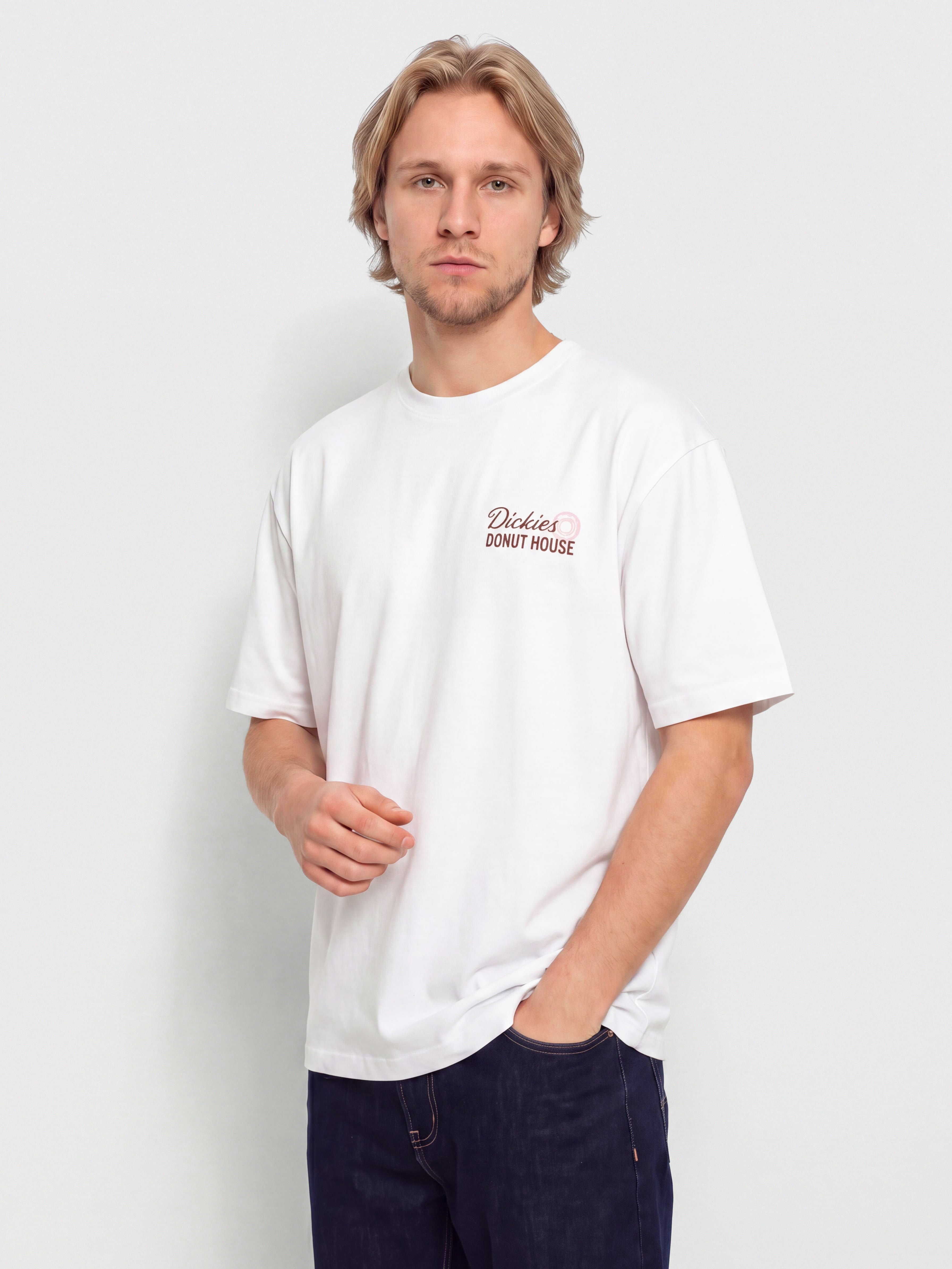 Tričko Dickies Donut House (white)