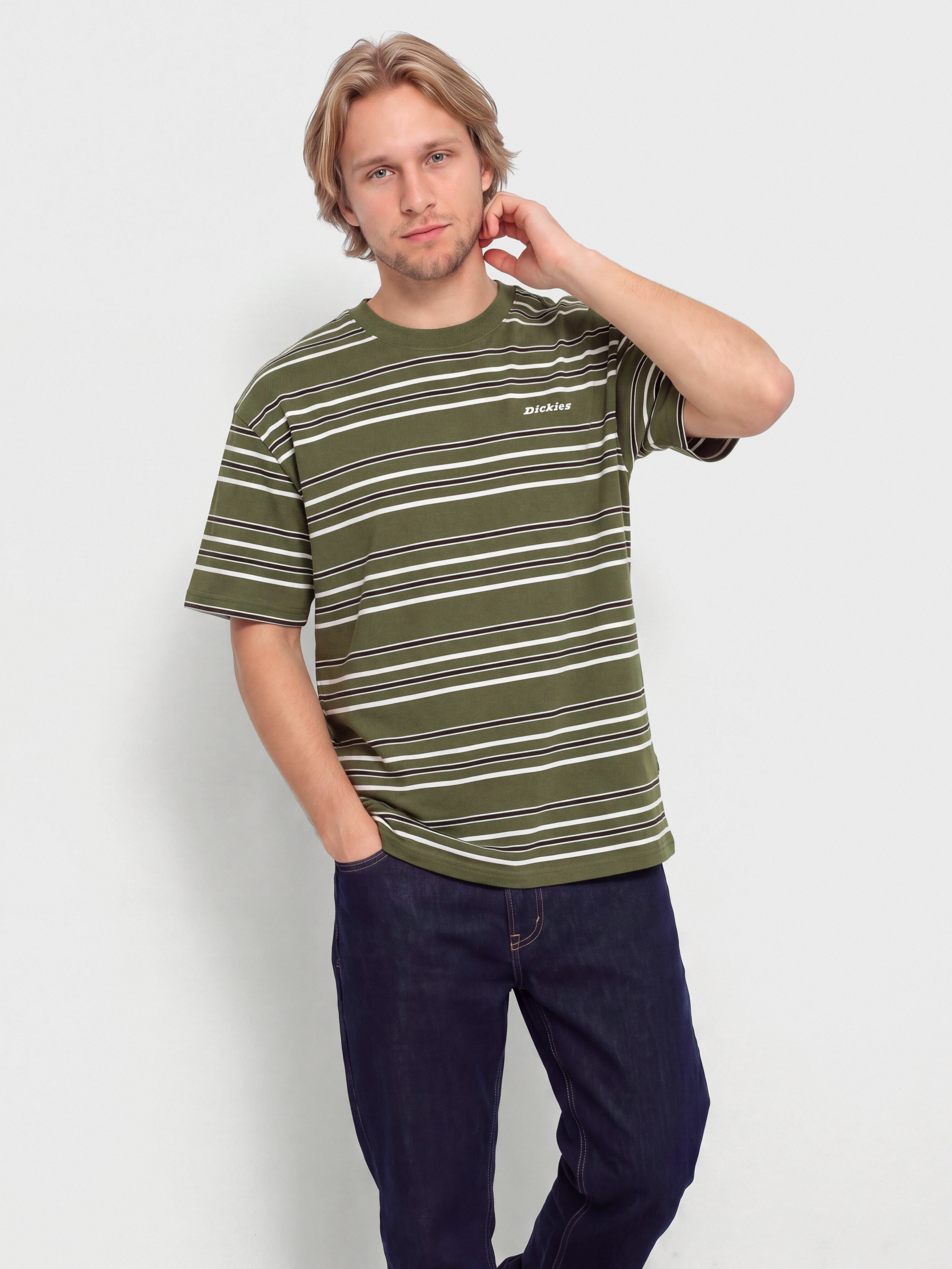 Tričko Dickies East Liberty Stripe