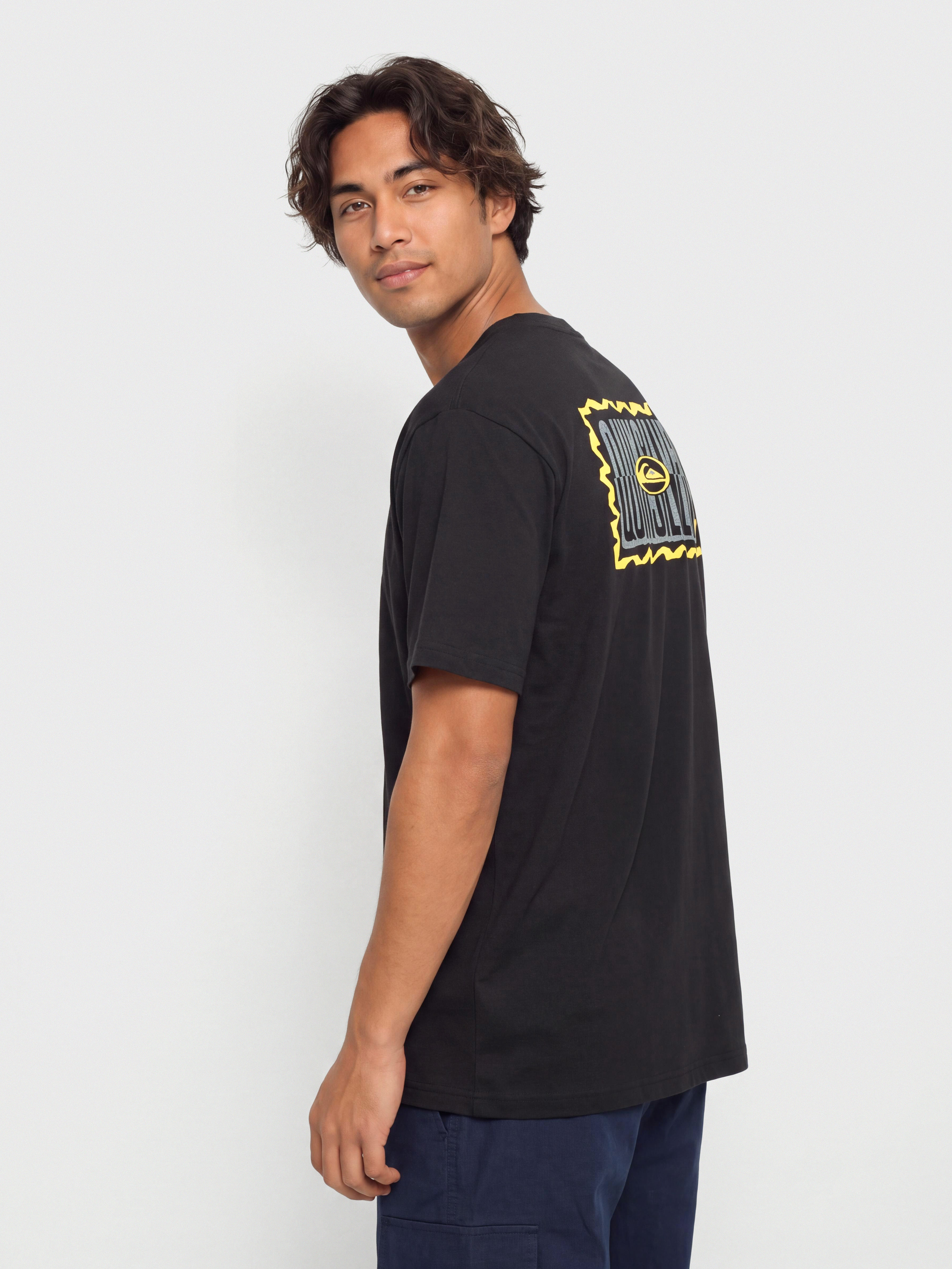 Tričko Quiksilver Gotam Foam (black)