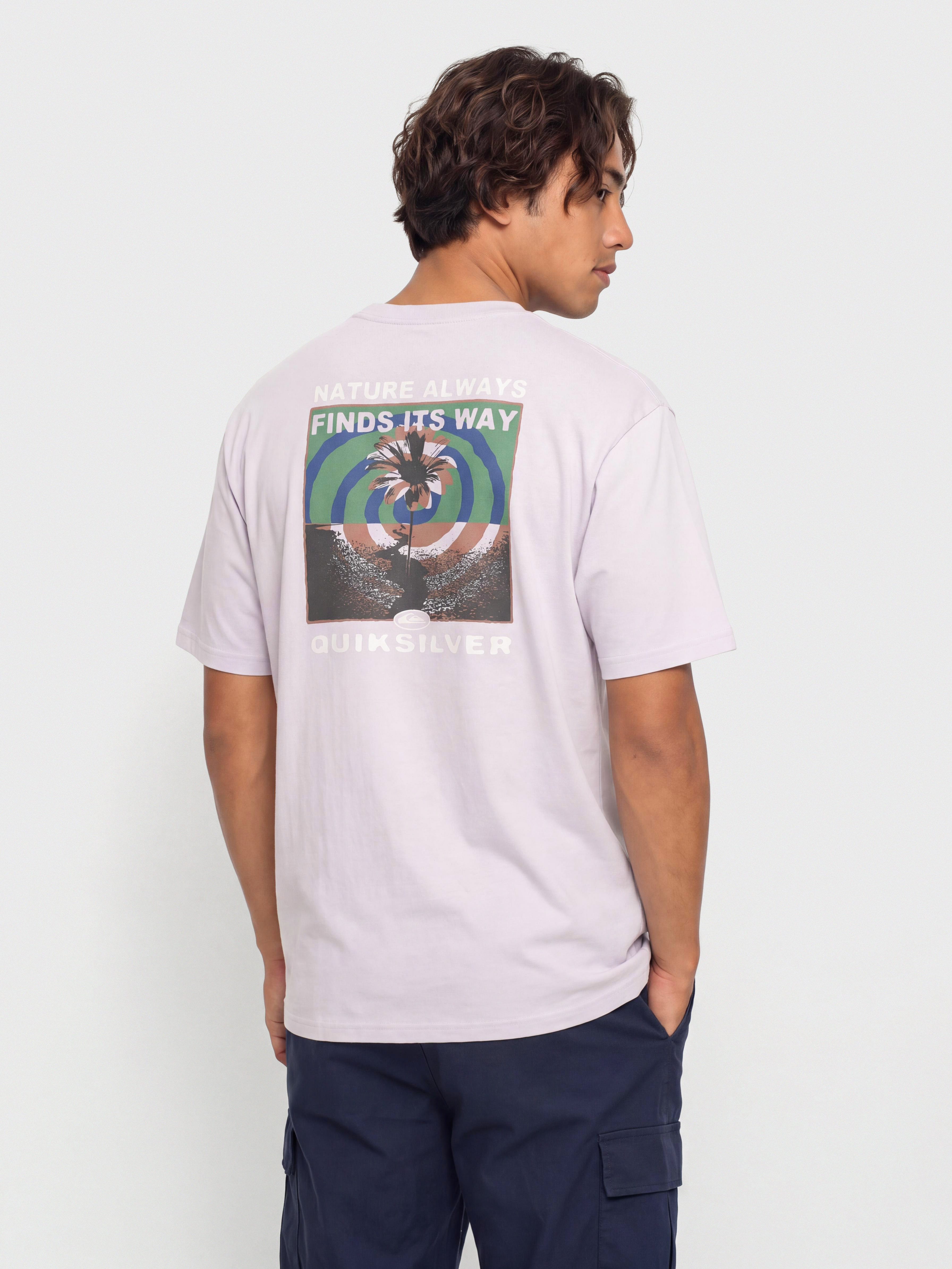 Tričko Quiksilver Upside Down (orchid petal)