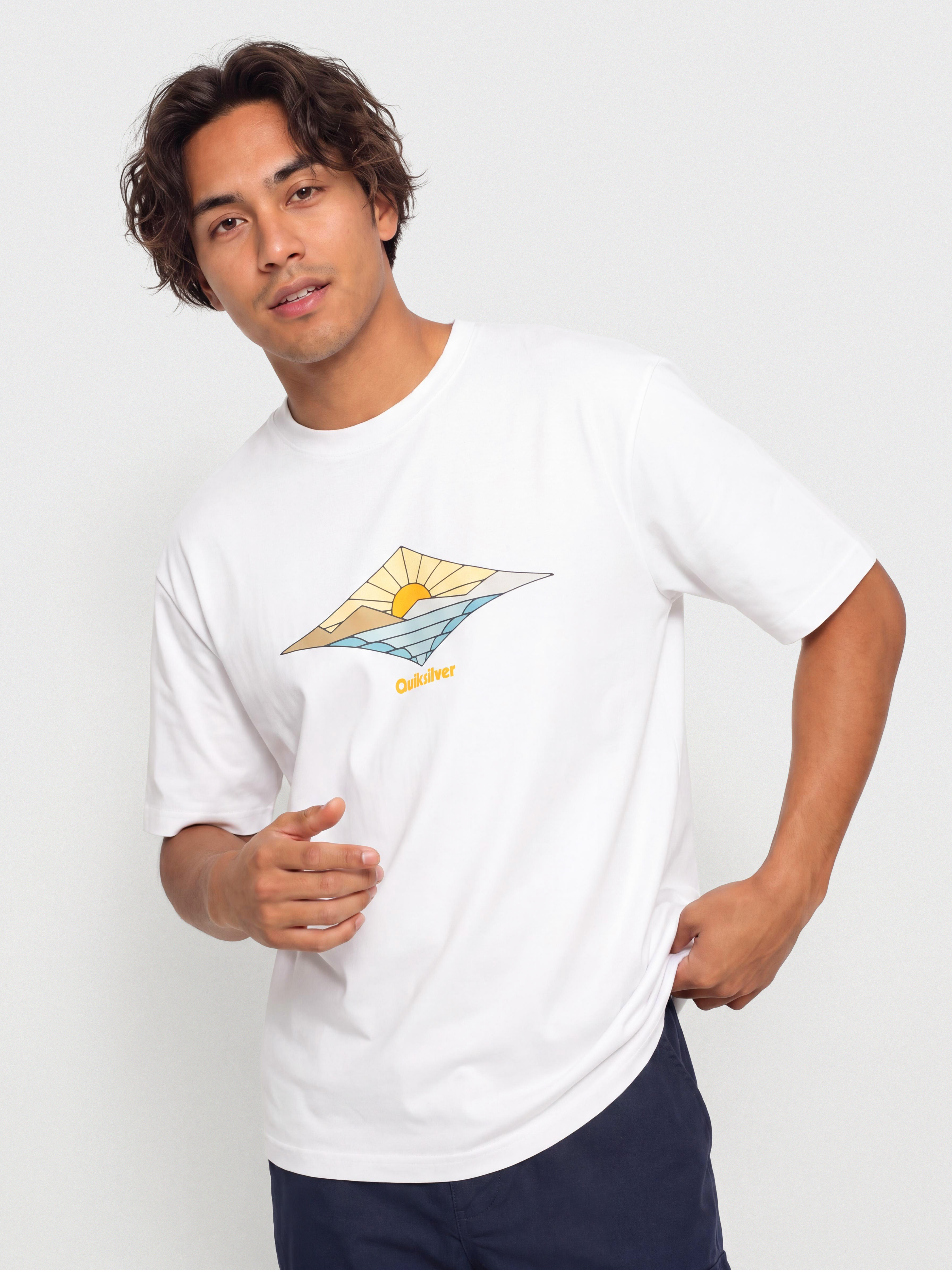 Tričko Quiksilver Dawn (white)