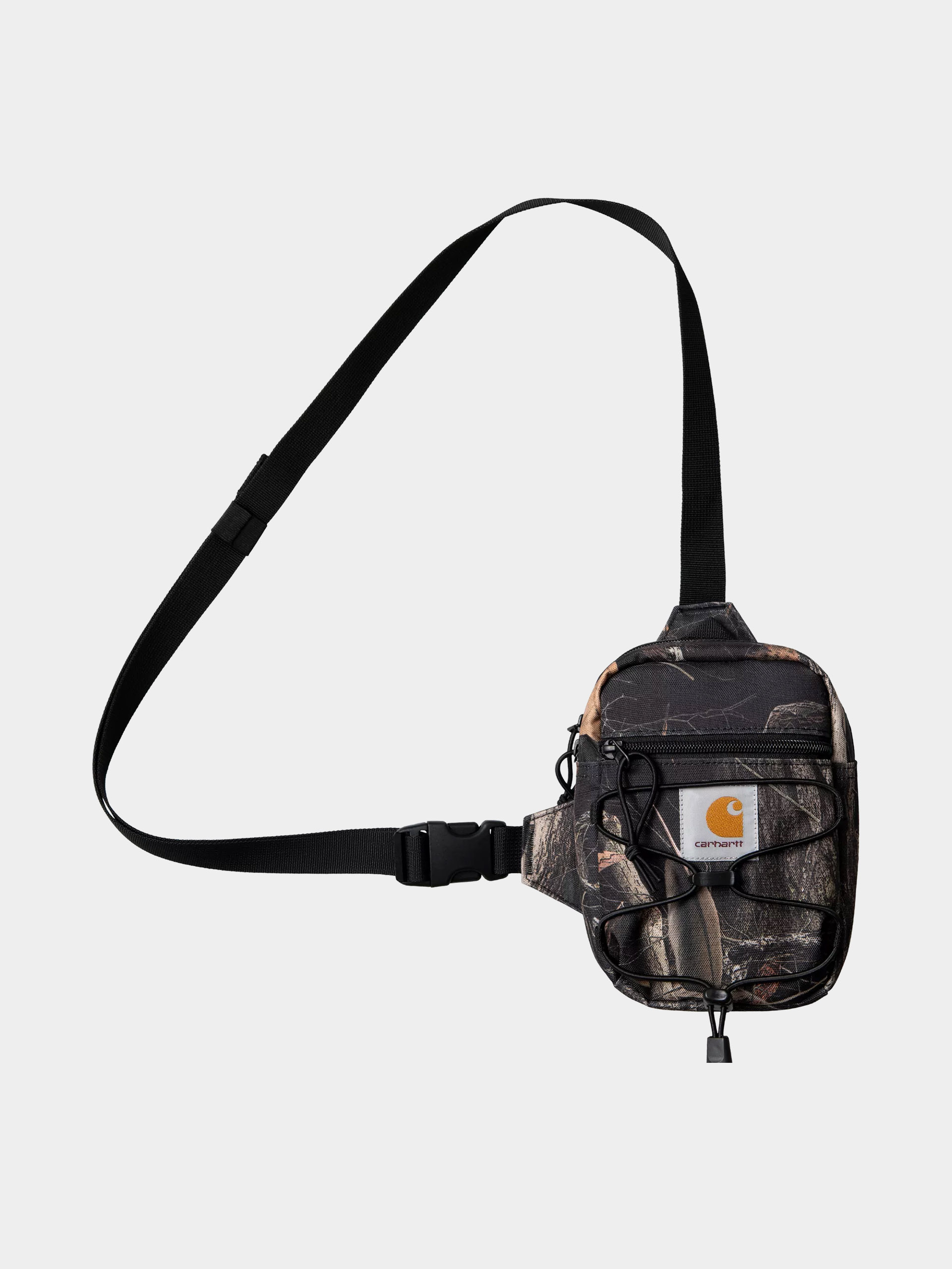 Taška Carhartt WIP Kickflip Shoulder (camo feather tree black)