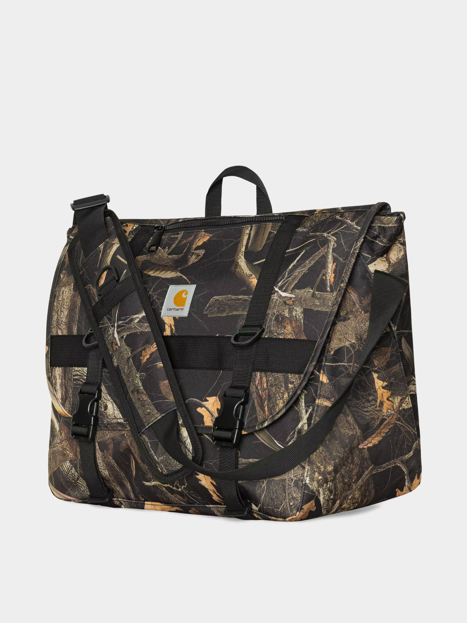 Taška Carhartt WIP Jake Messenger (camo feather tree black)