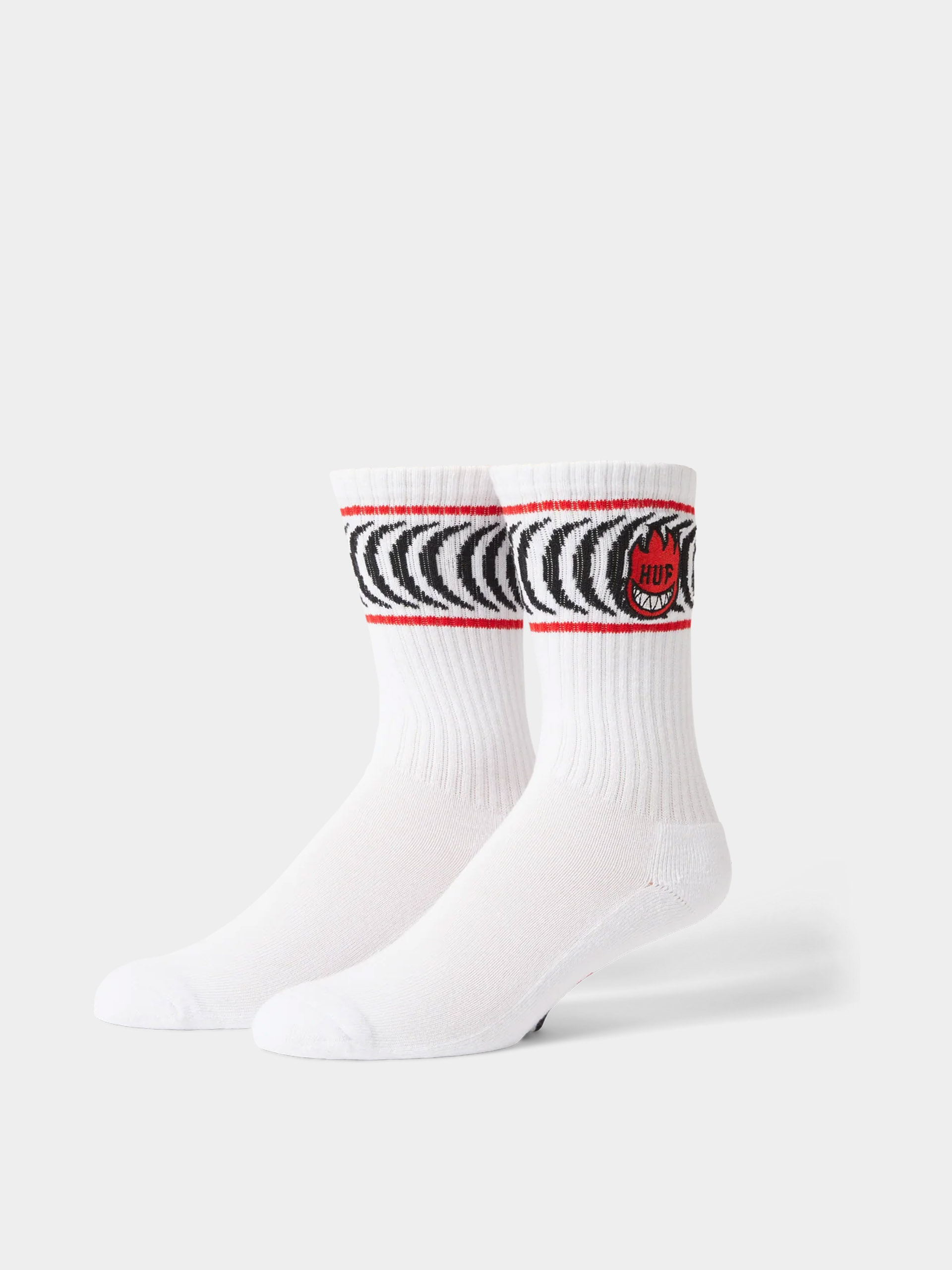 Ponožky HUF X Spitfire Spiral (white)