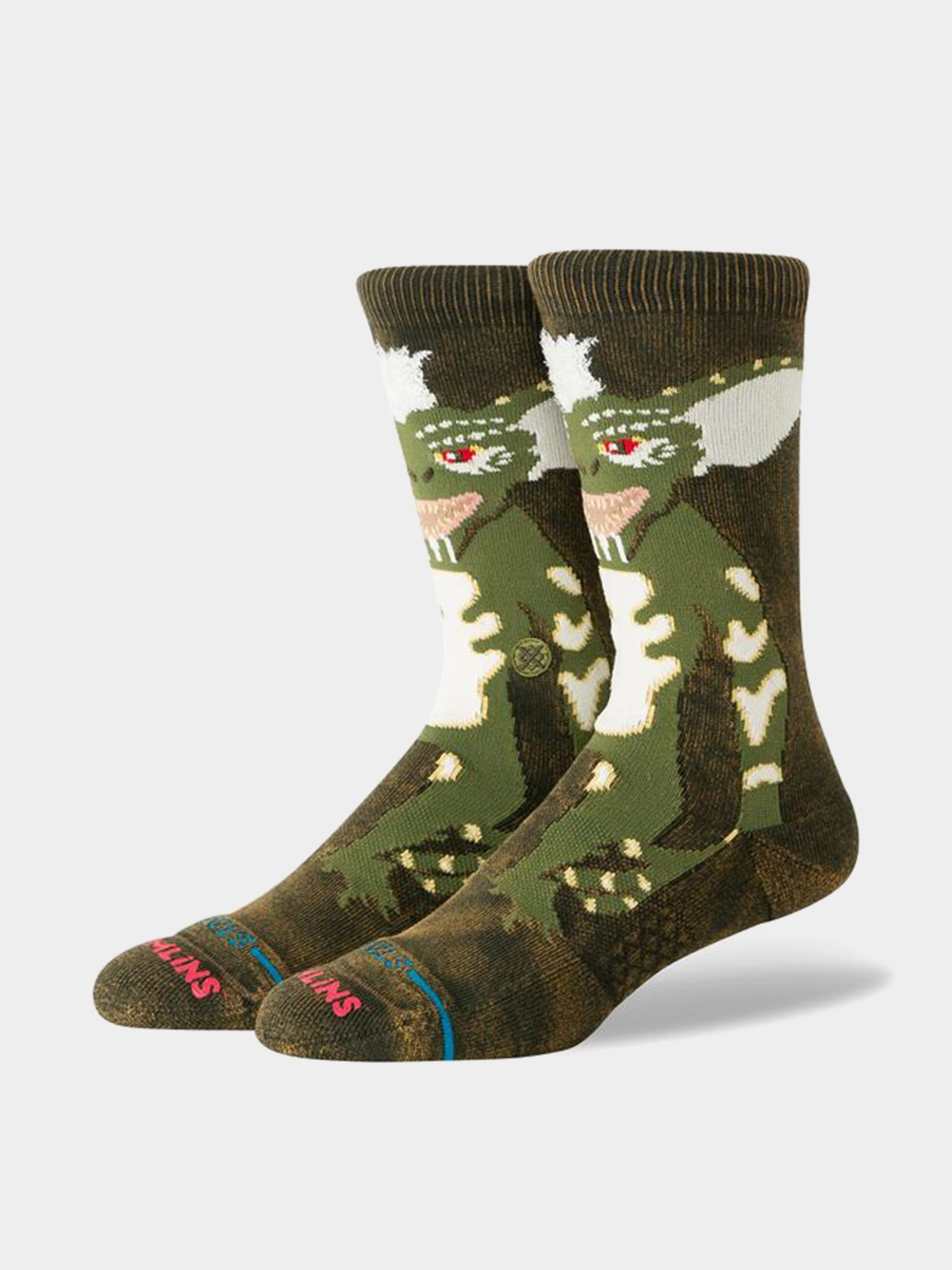 Ponožky Stance Stripe Gremlins Crew (dark/green)