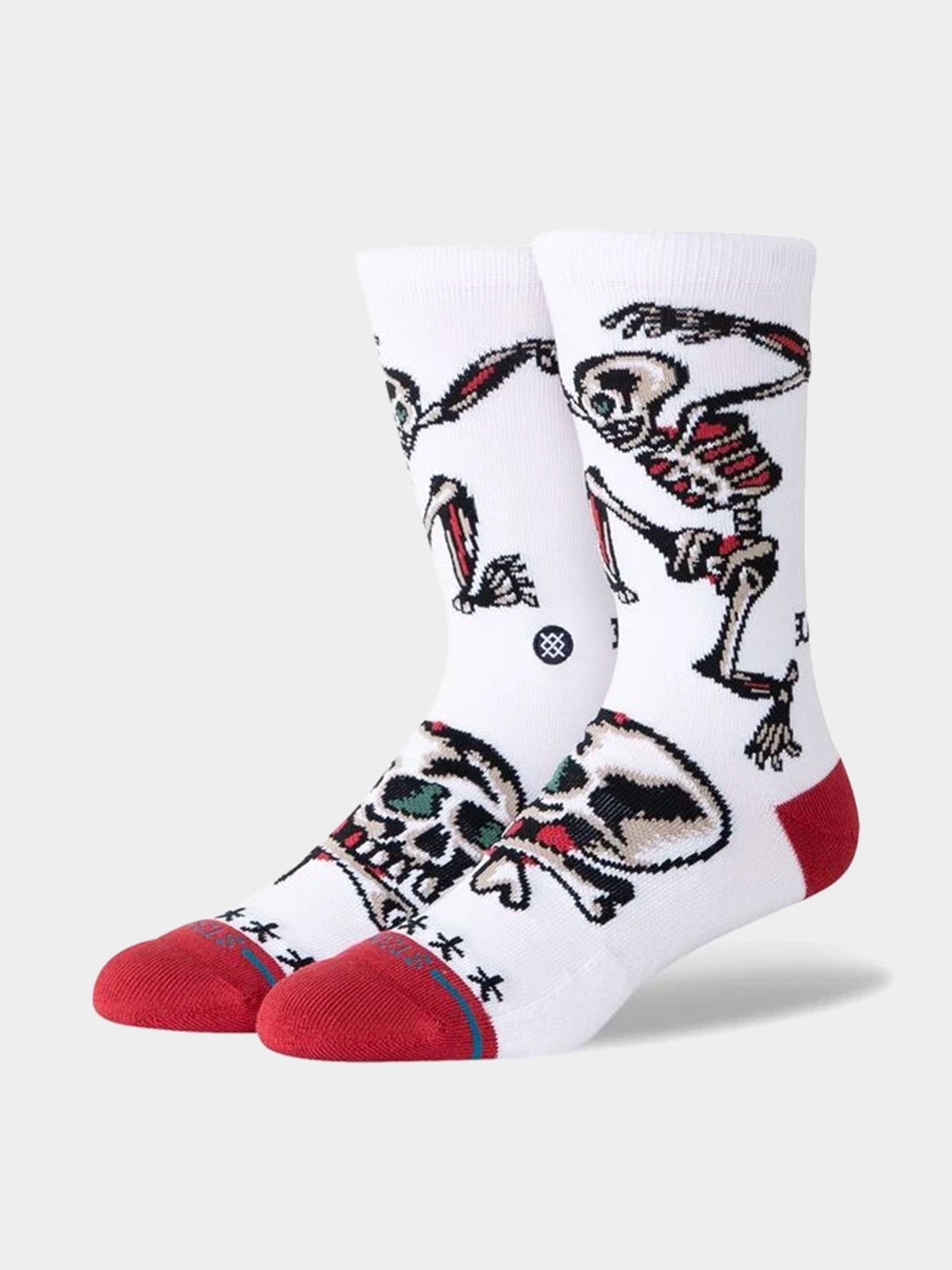 Ponožky Stance Skeleton Crew (white)
