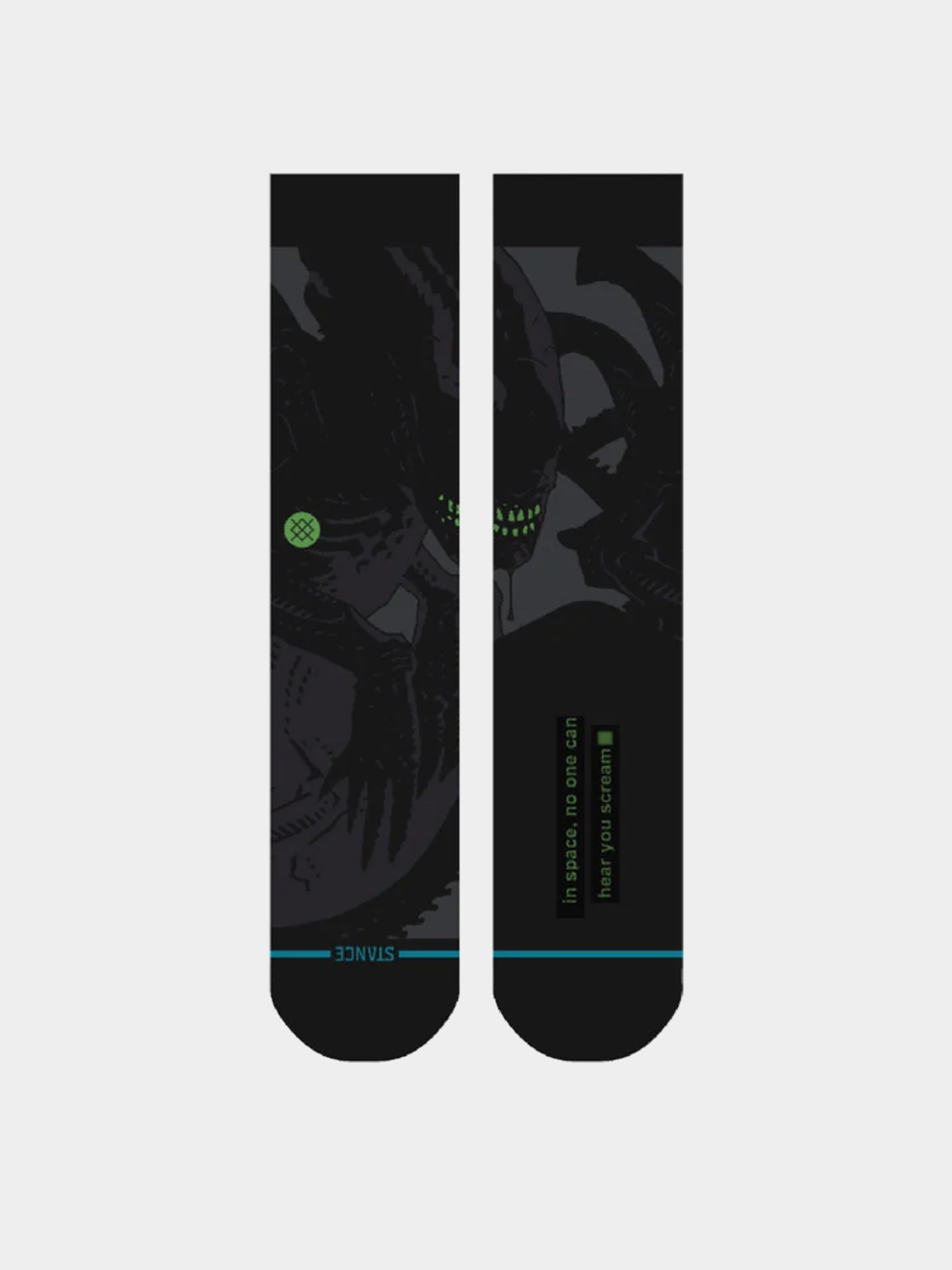 Ponožky Stance Alien Crew (black)
