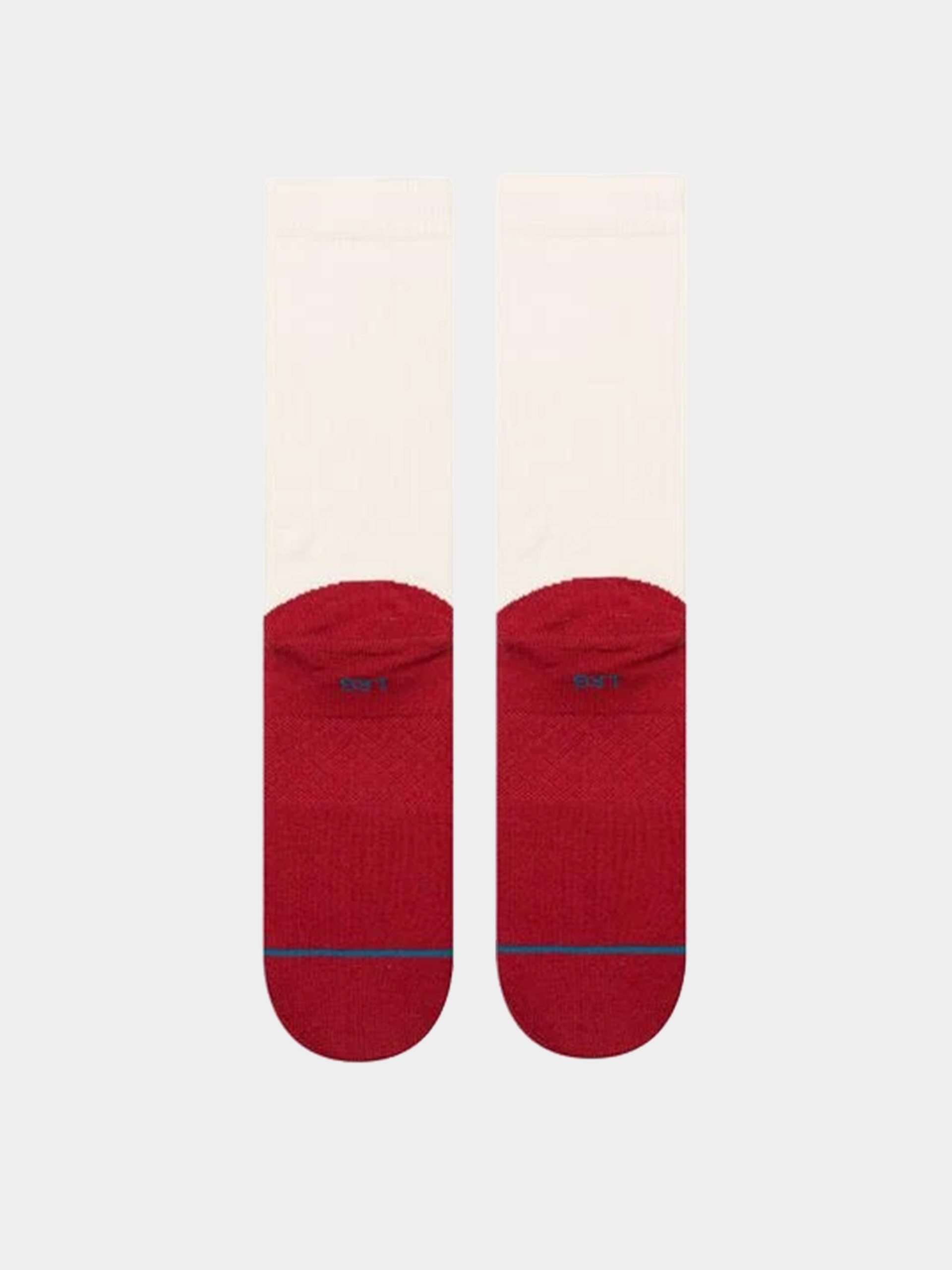 Ponožky Stance Heating Up Crew (red)
