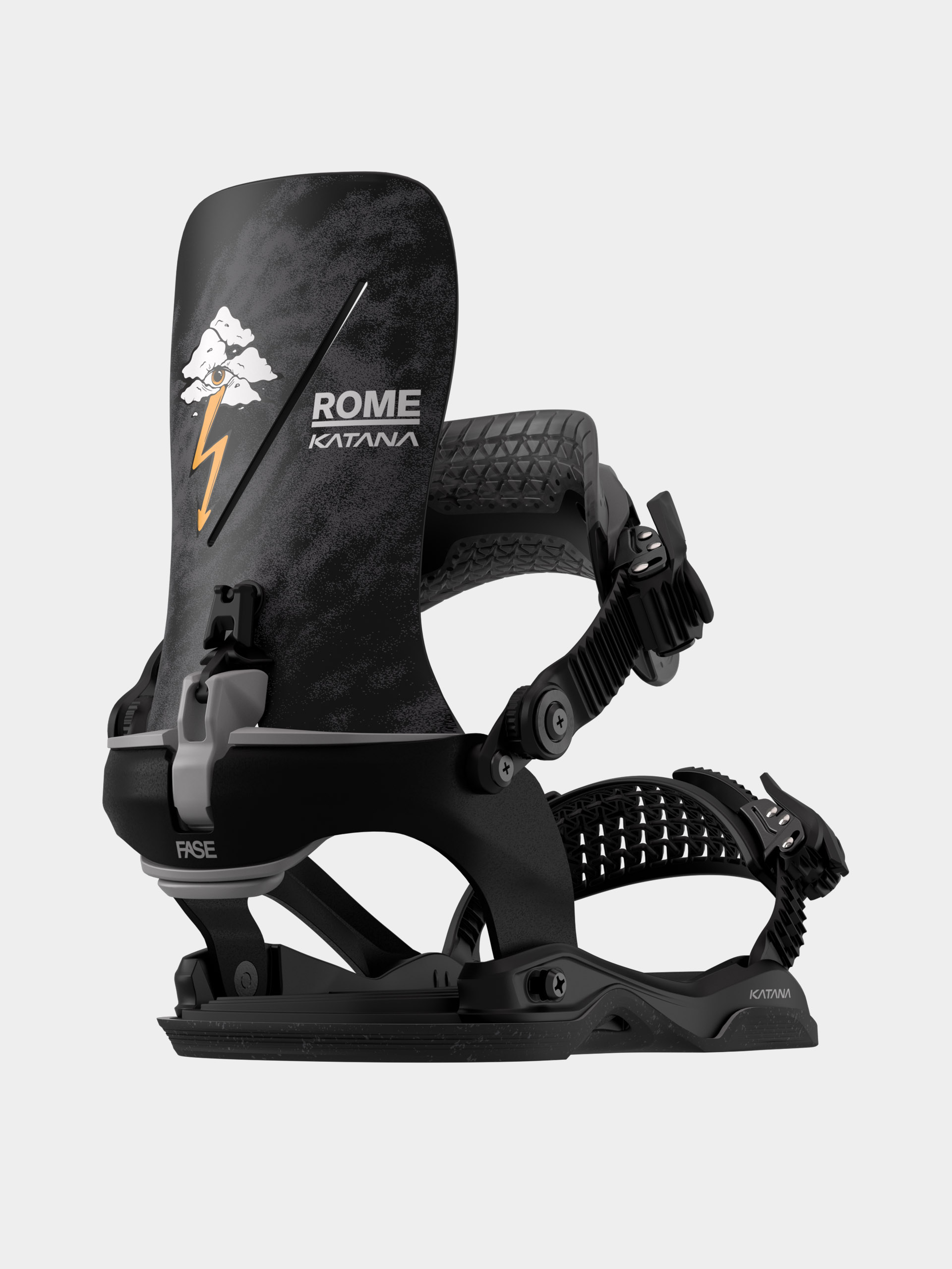Pánské Snowboardové vázání Rome Katana Aw Fase Pro (black)