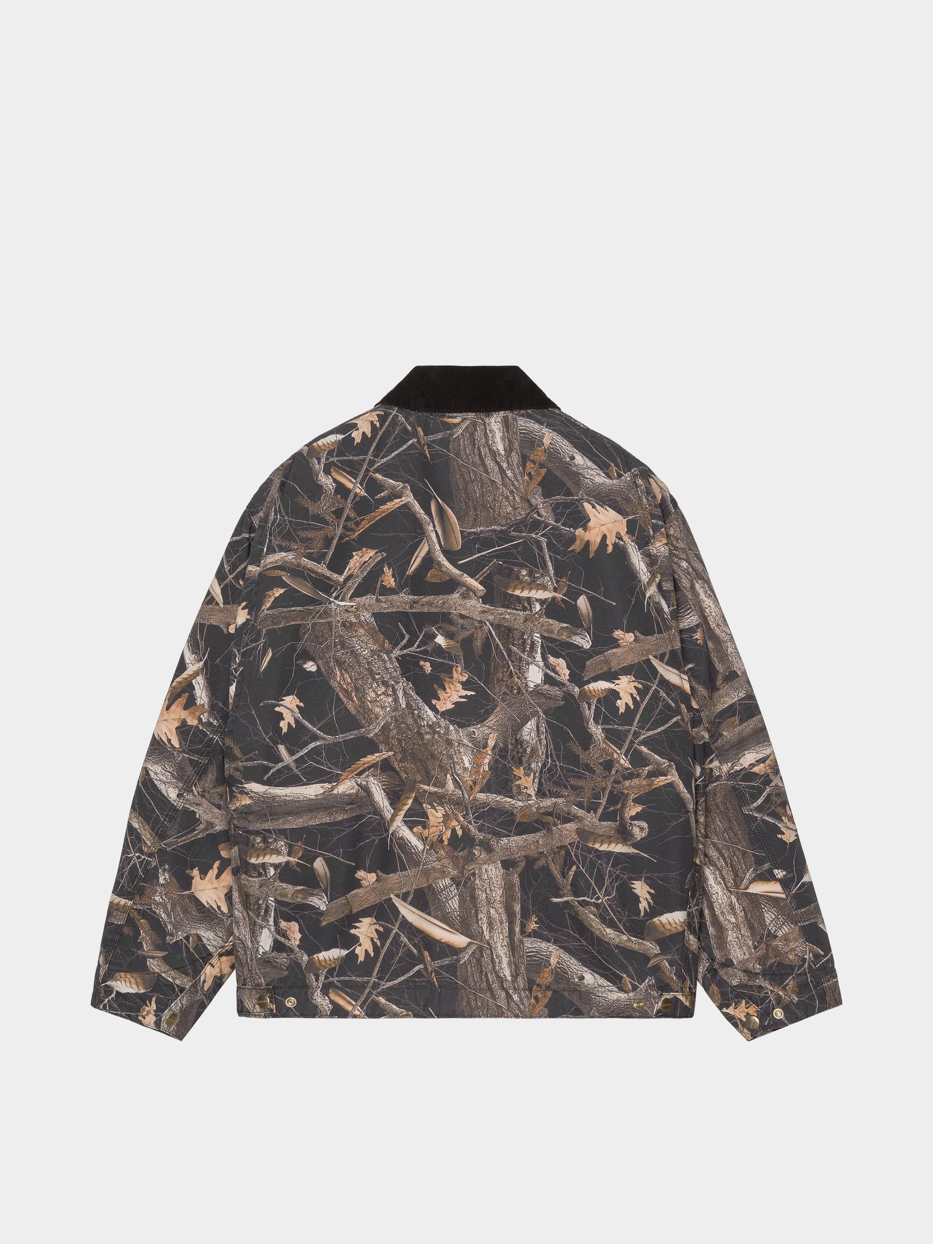 Bunda Carhartt WIP OG Detroit (camo feather tree black/black/heavy stone wash)