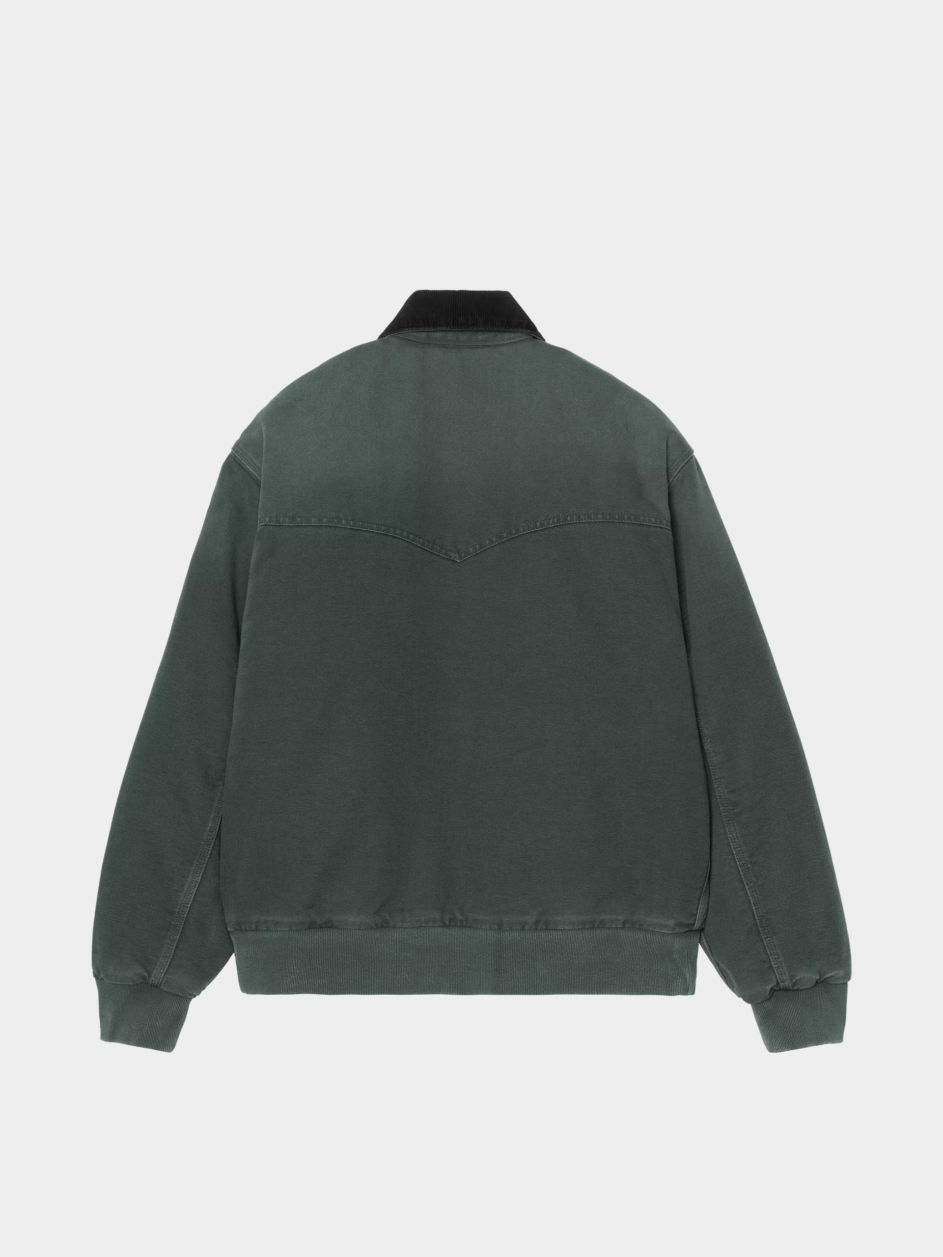 Bunda Carhartt WIP OG Santa Fe (raven/black/stone canvas)