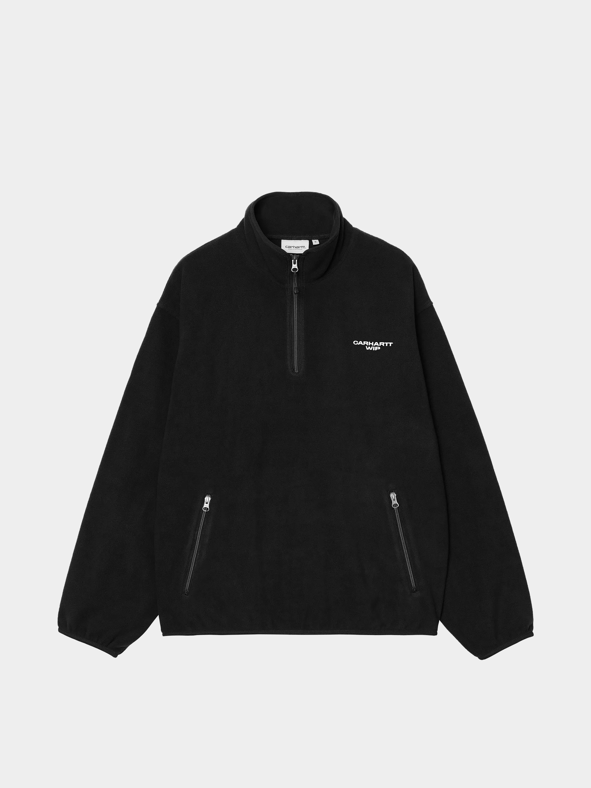Pánský Fleecová mikina Carhartt WIP Edmore Half Zip (black/white)