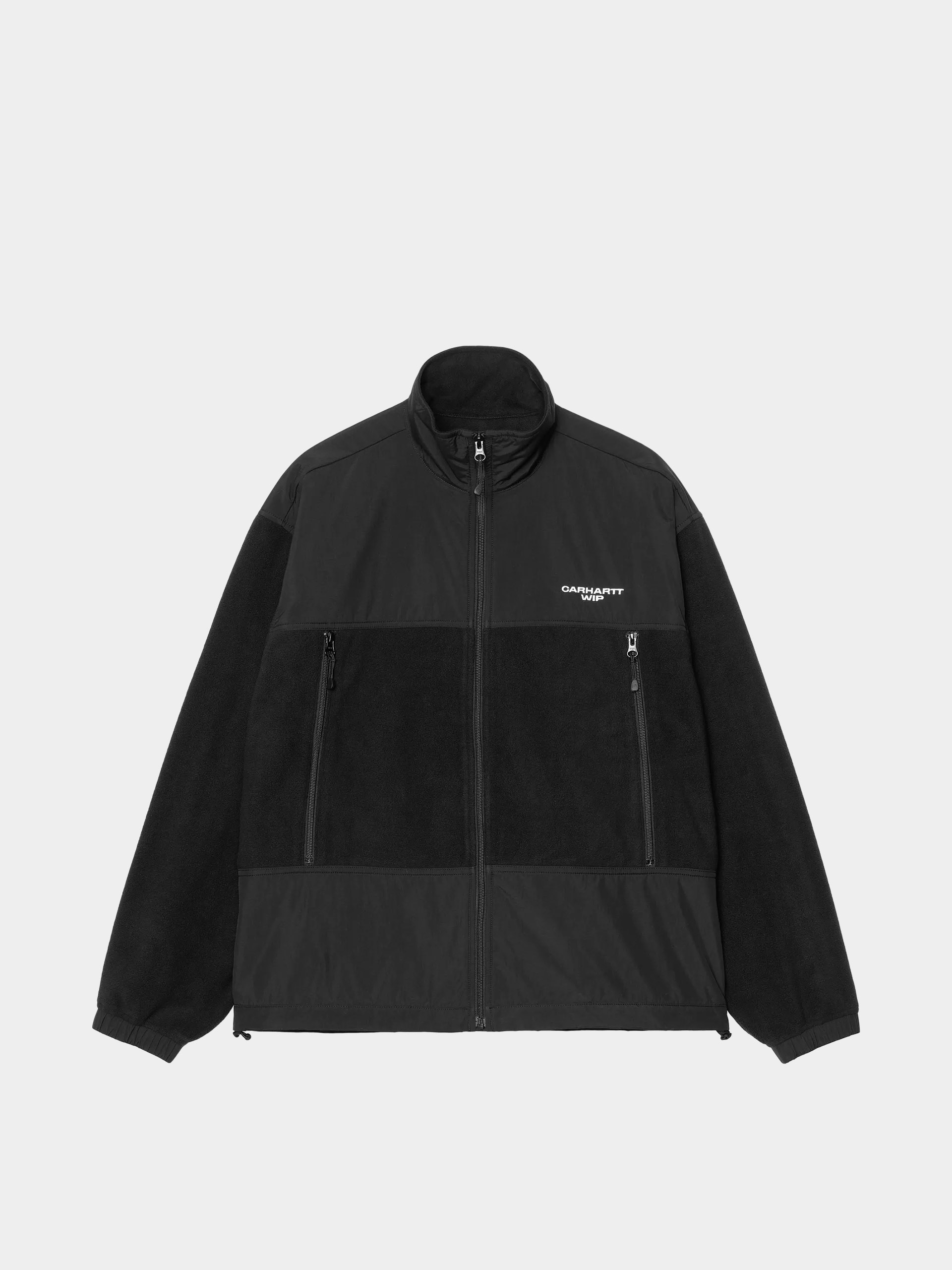 Fleecovu00e1 mikina Carhartt WIP Edmore (black/white)