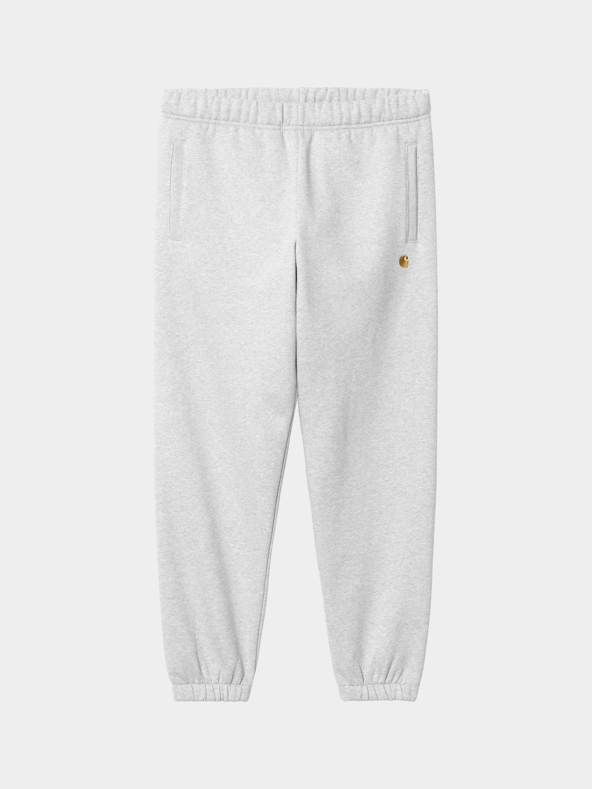 Kalhoty Carhartt WIP Chase (ash heather/gold)