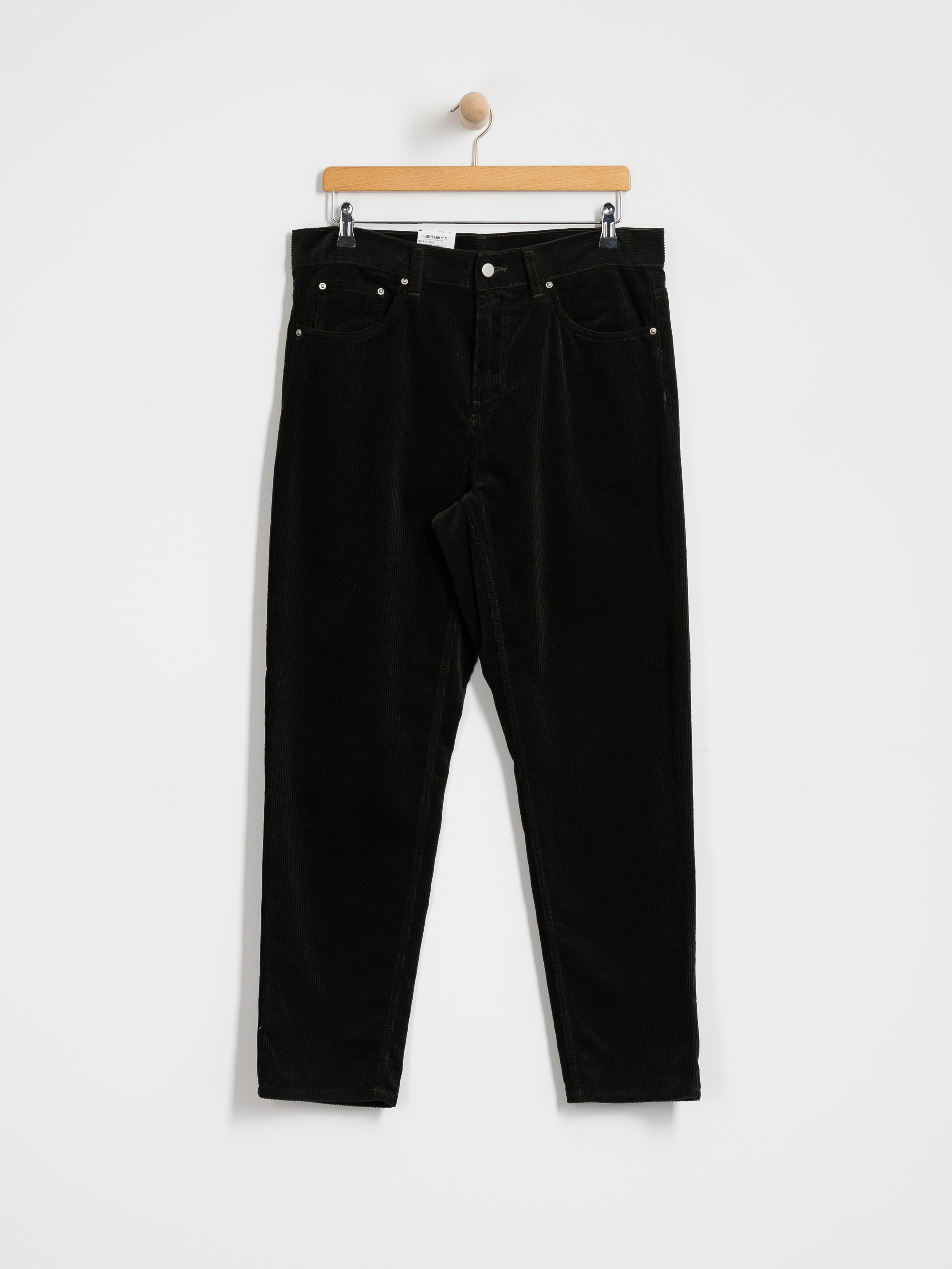 Kalhoty Carhartt WIP Newel (raven/rinsed)