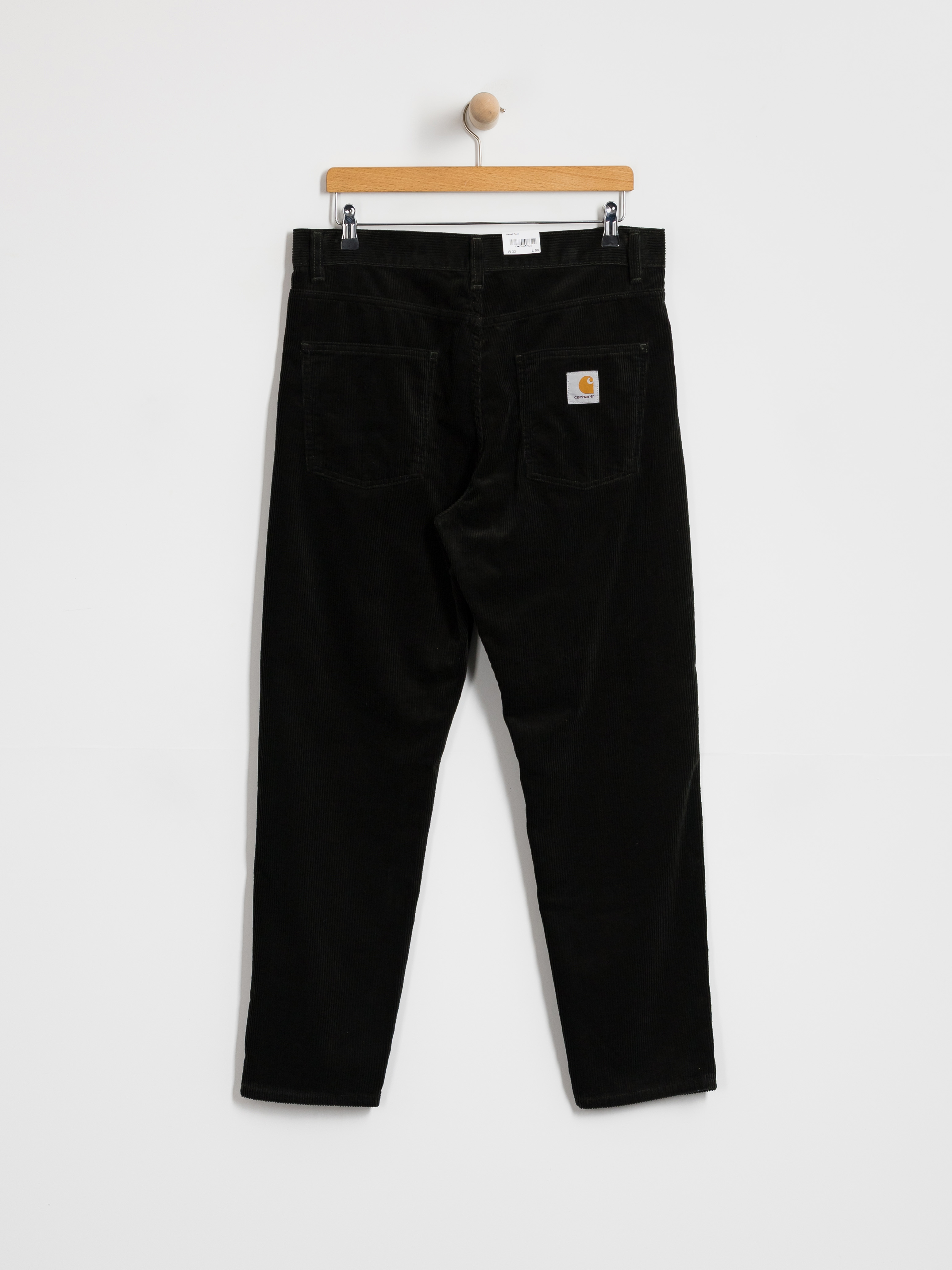 Kalhoty Carhartt WIP Newel (raven/rinsed)