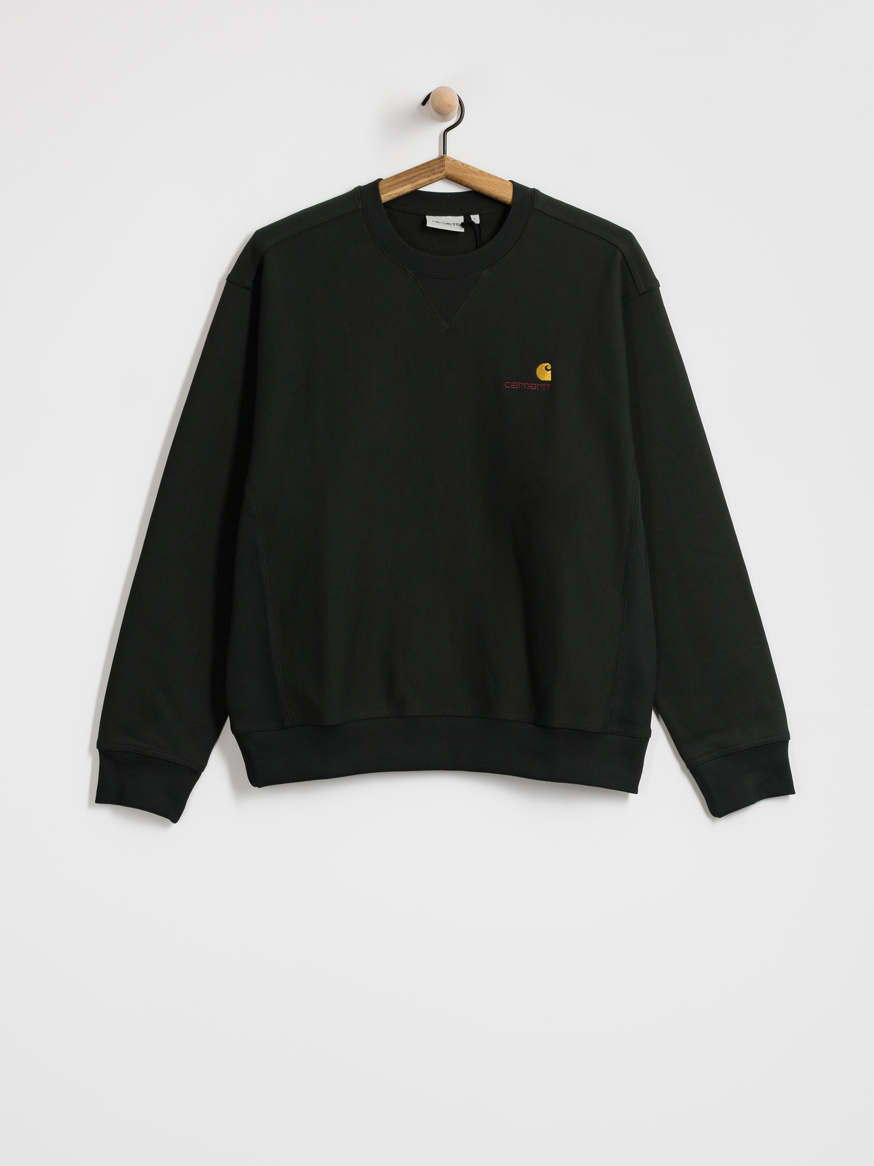Mikina Carhartt WIP American Script (raven)