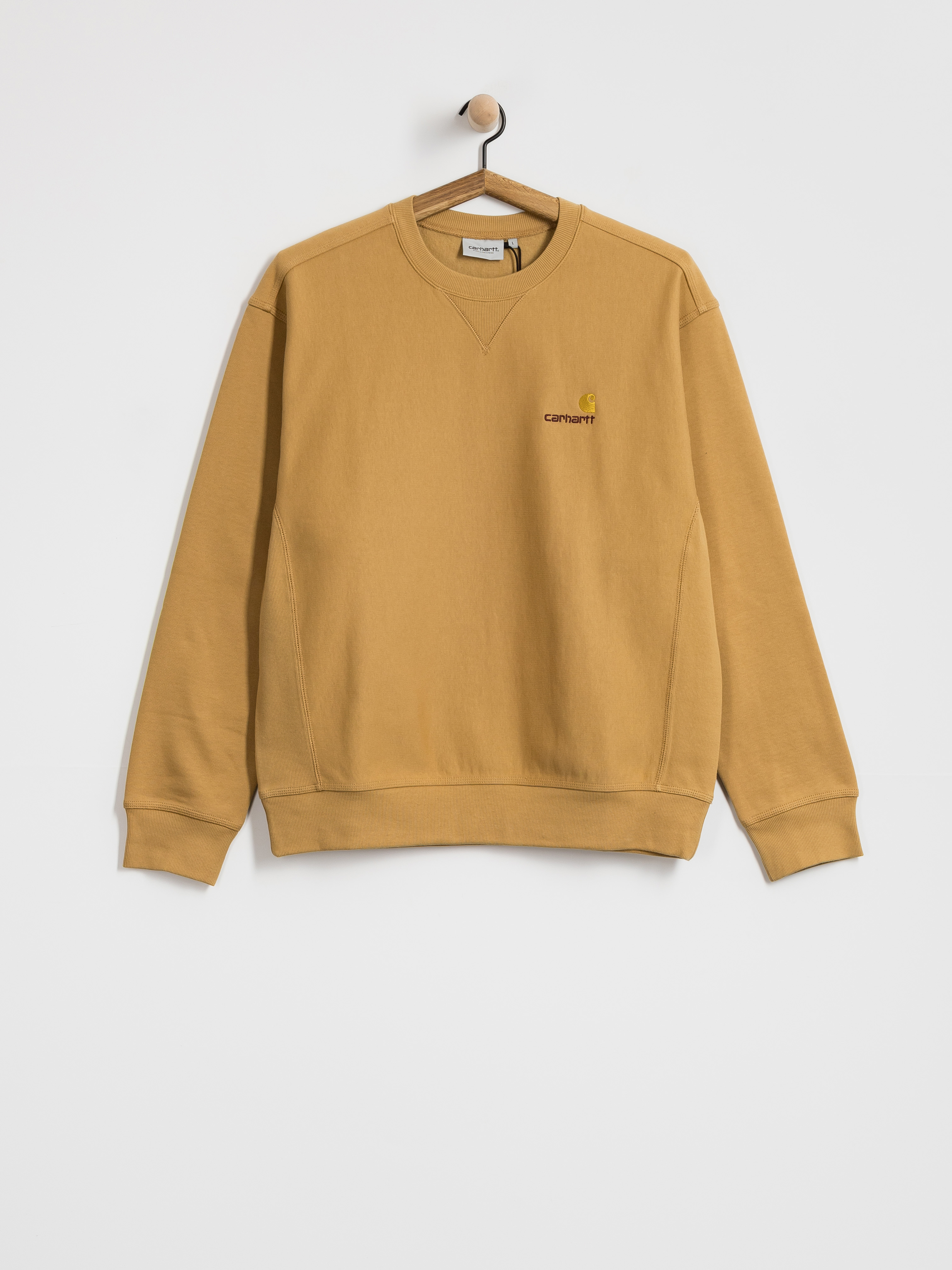 Mikina Carhartt WIP American Script (wip dusty h)