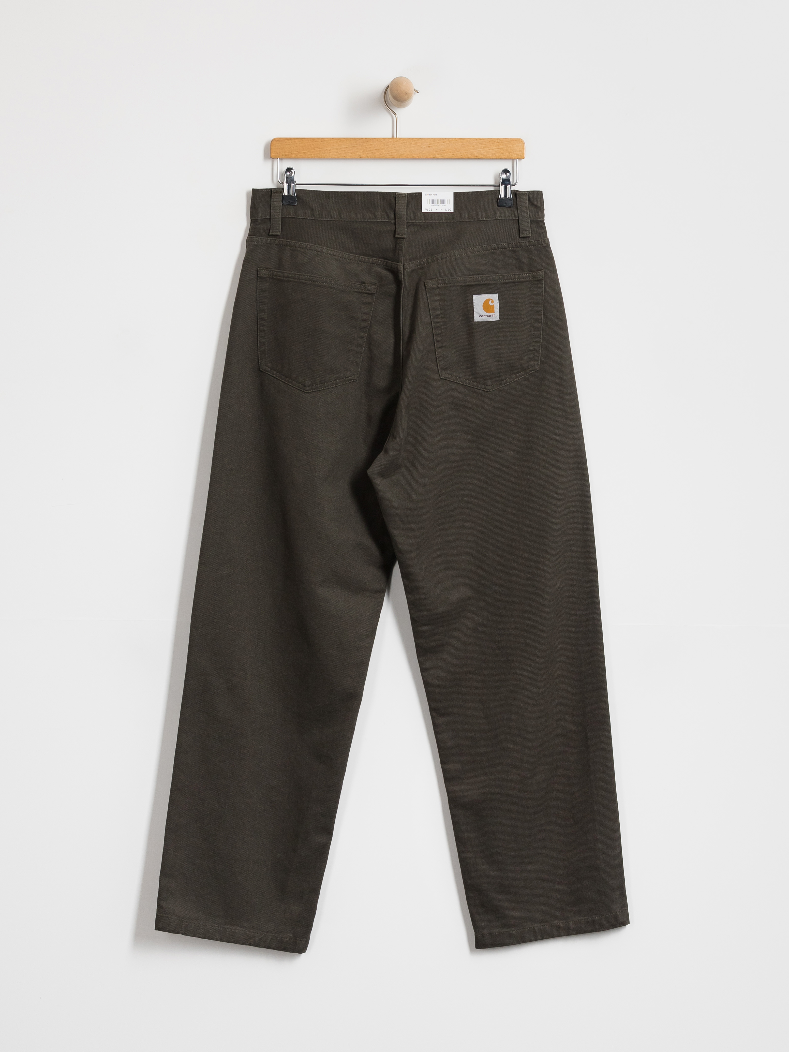 Kalhoty Carhartt WIP Landon (shungite/rinsed)