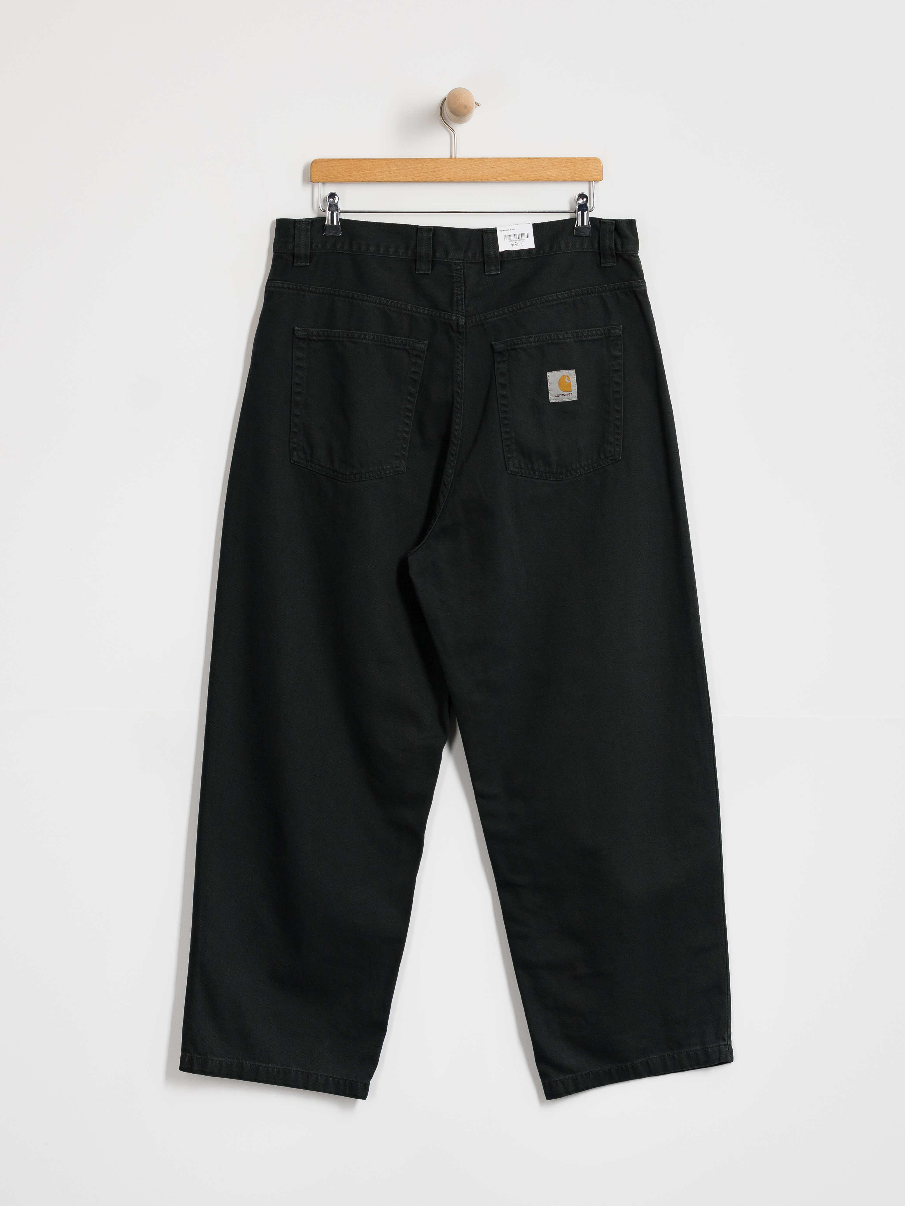 Kalhoty Carhartt WIP Brandon (raven/stone dyed)