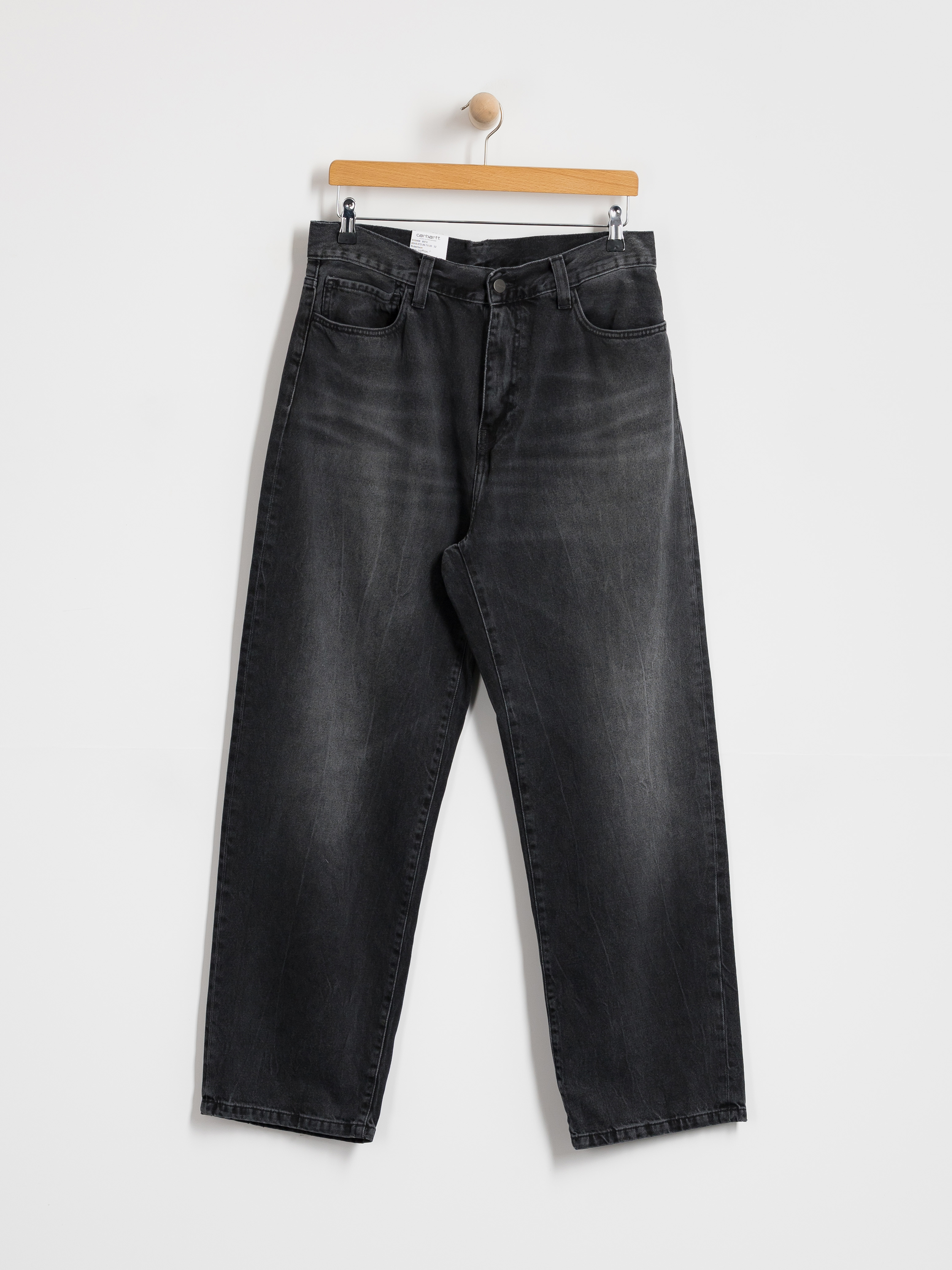 Kalhoty Carhartt WIP Landon (black/marble used wash)