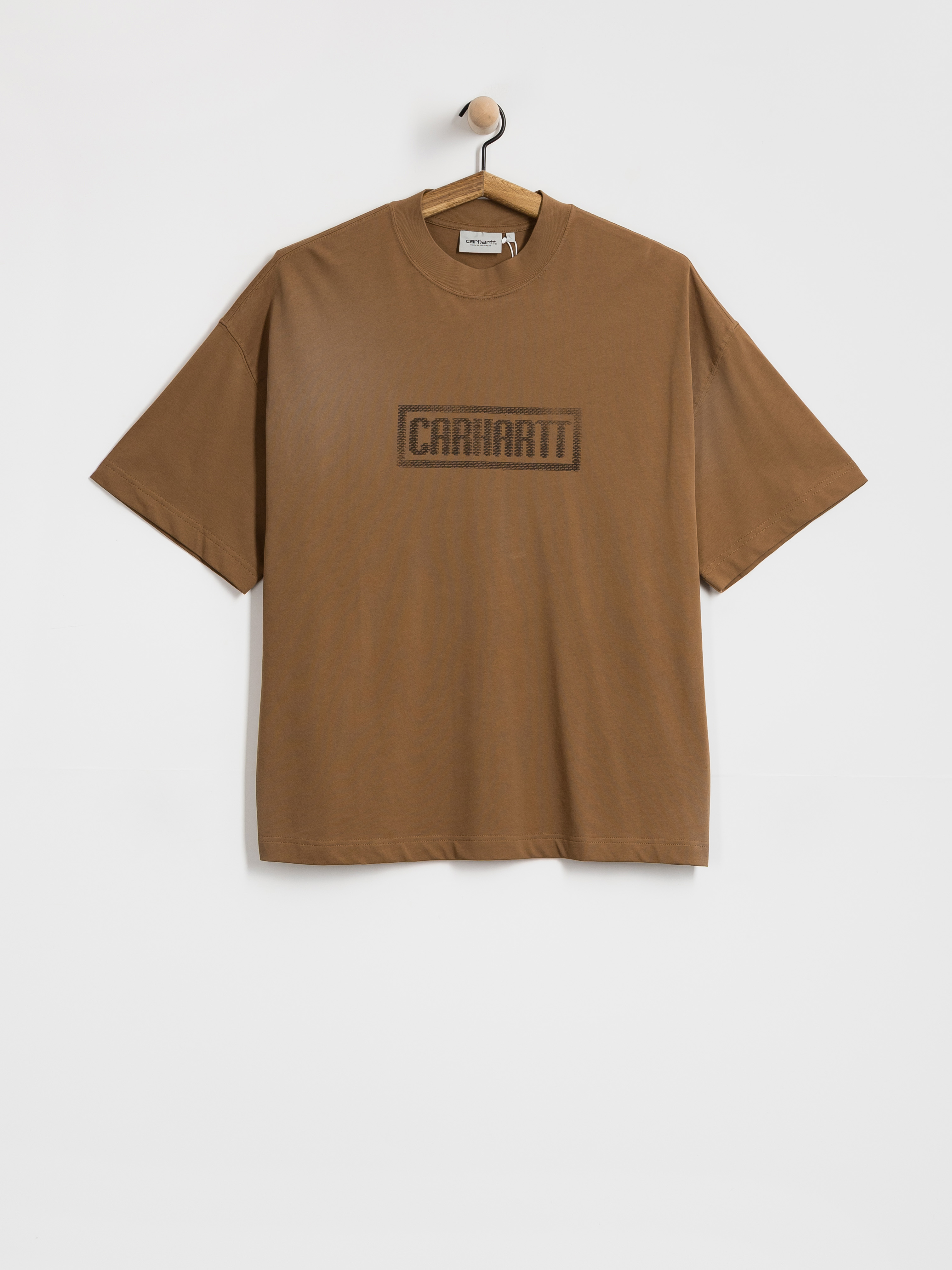 Tričko Carhartt WIP Bricky Man (wip h brown/stone dyed)