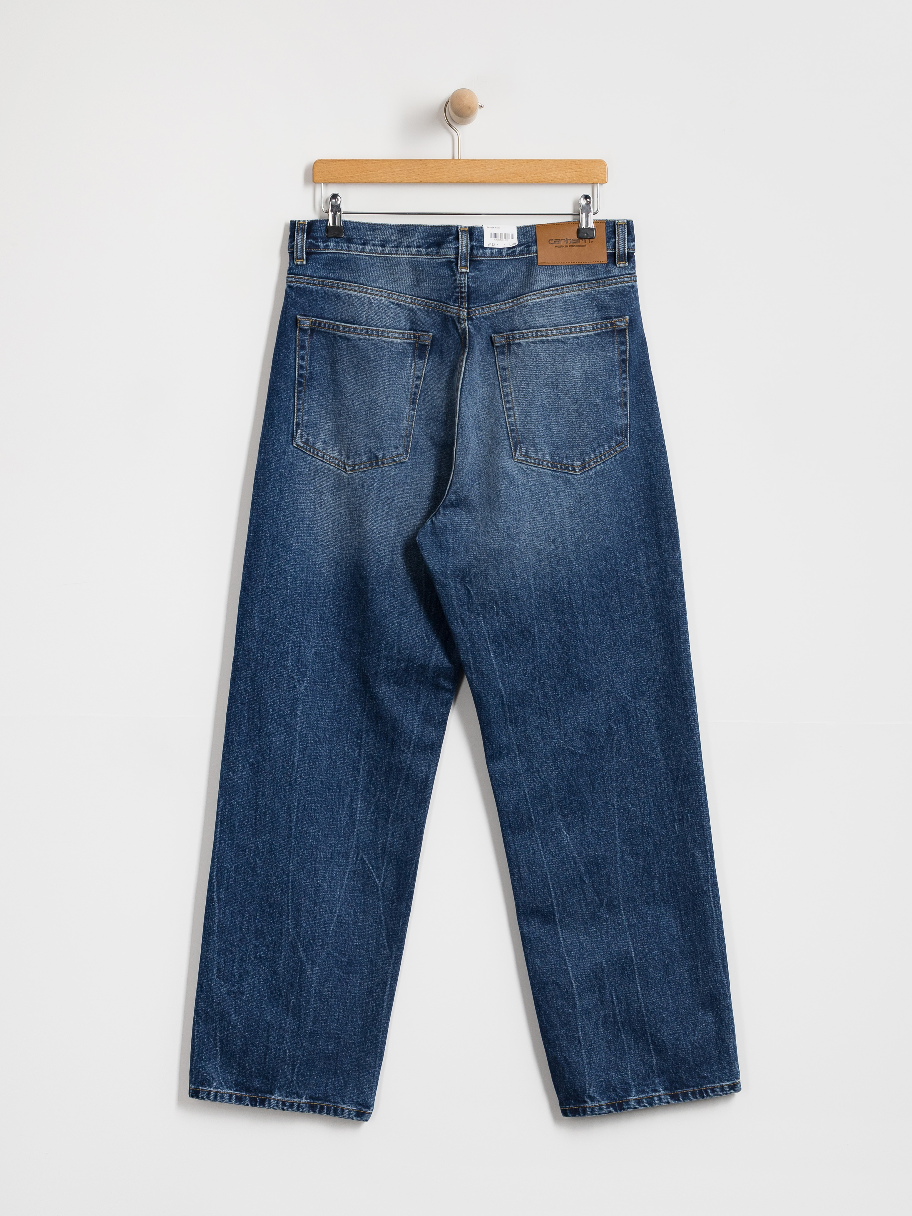 Kalhoty Carhartt WIP Payson (blue/marble used wash)