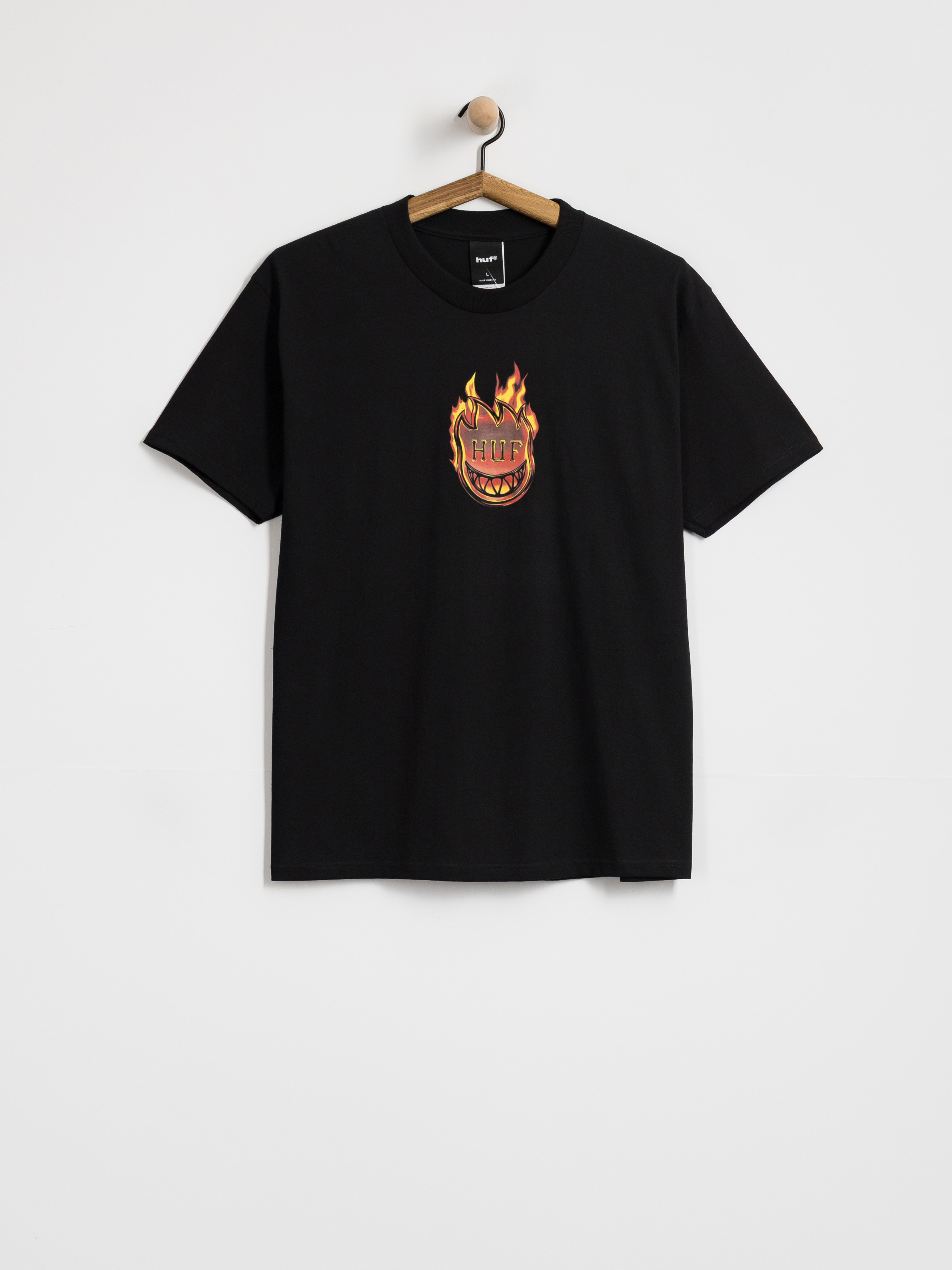 Tričko HUF X Spitfire Flame Galaxies (black)