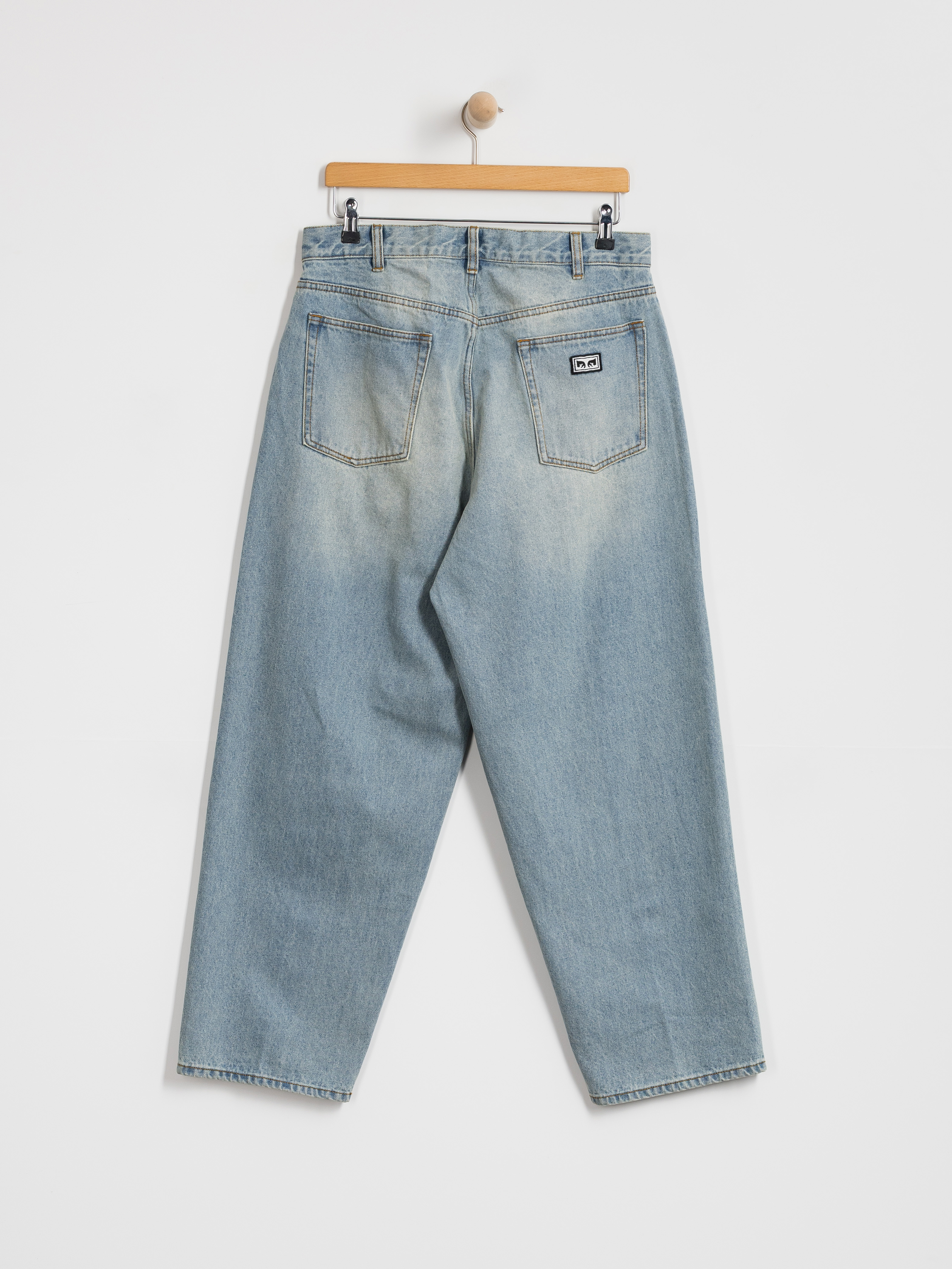 Kalhoty OBEY Bigwig Baggy Denim (archive indigo)