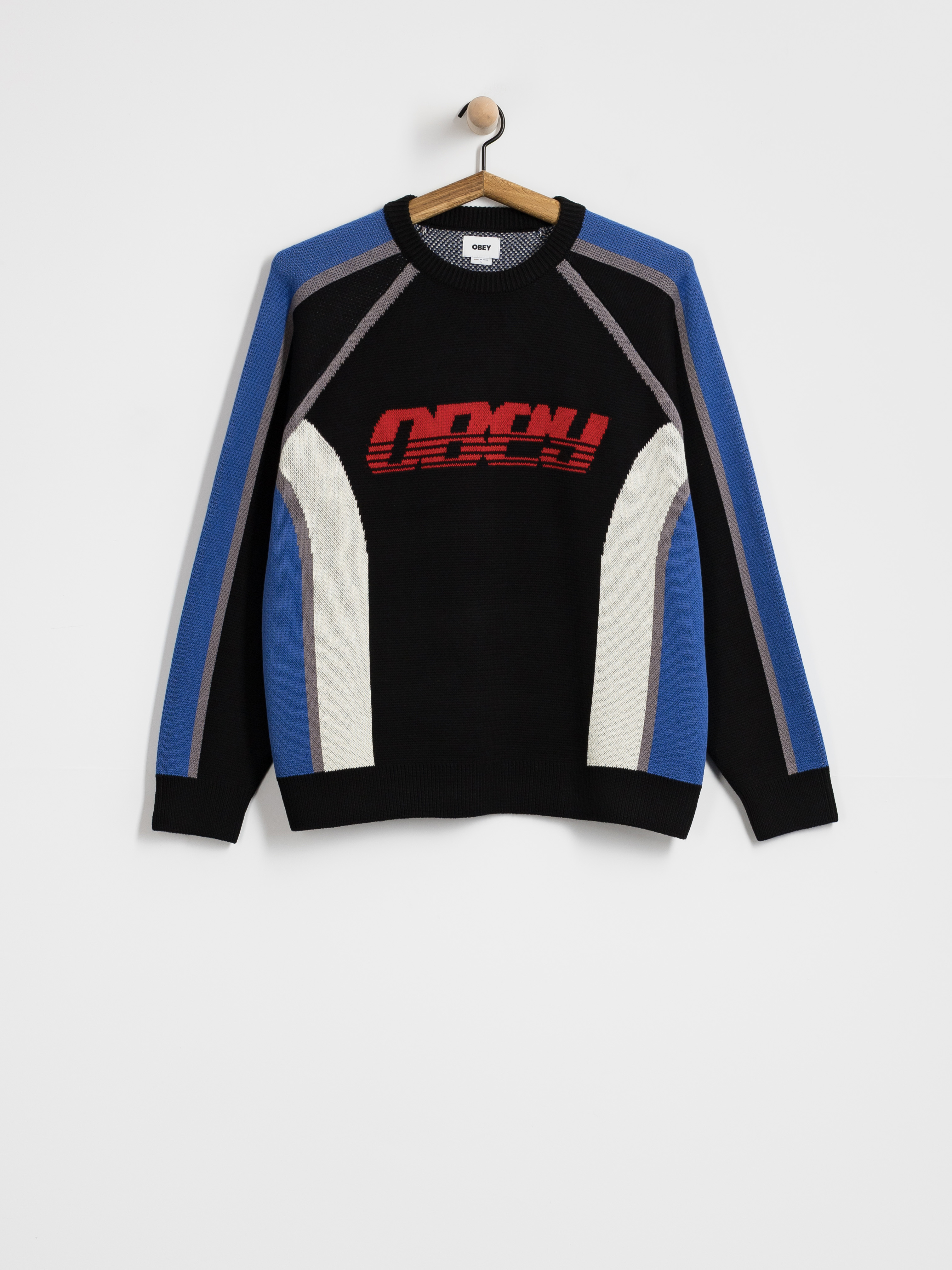 Svetr OBEY Estadio (black multi)